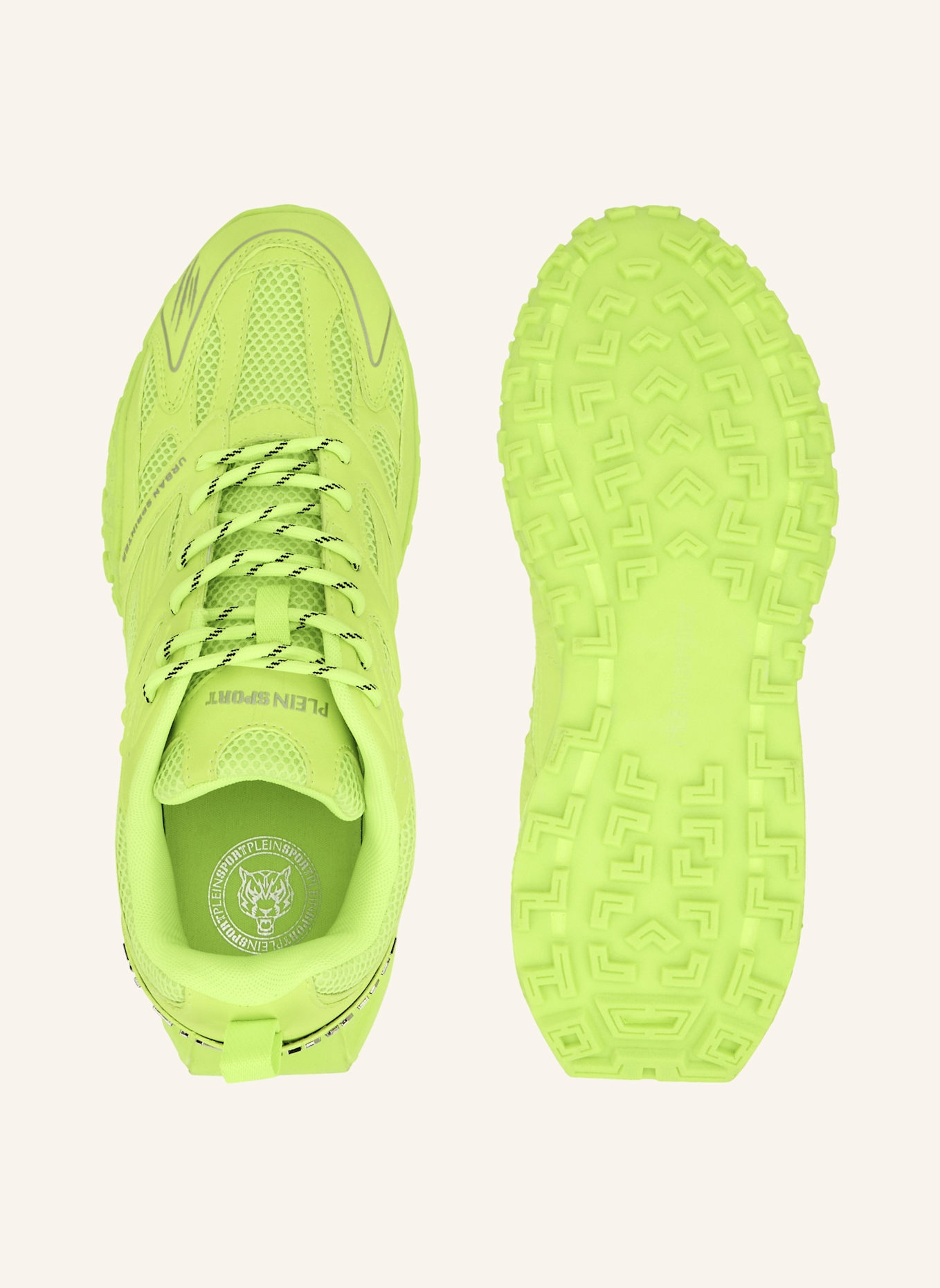 PLEIN SPORT Lo-Top Turnschuhe: GELB