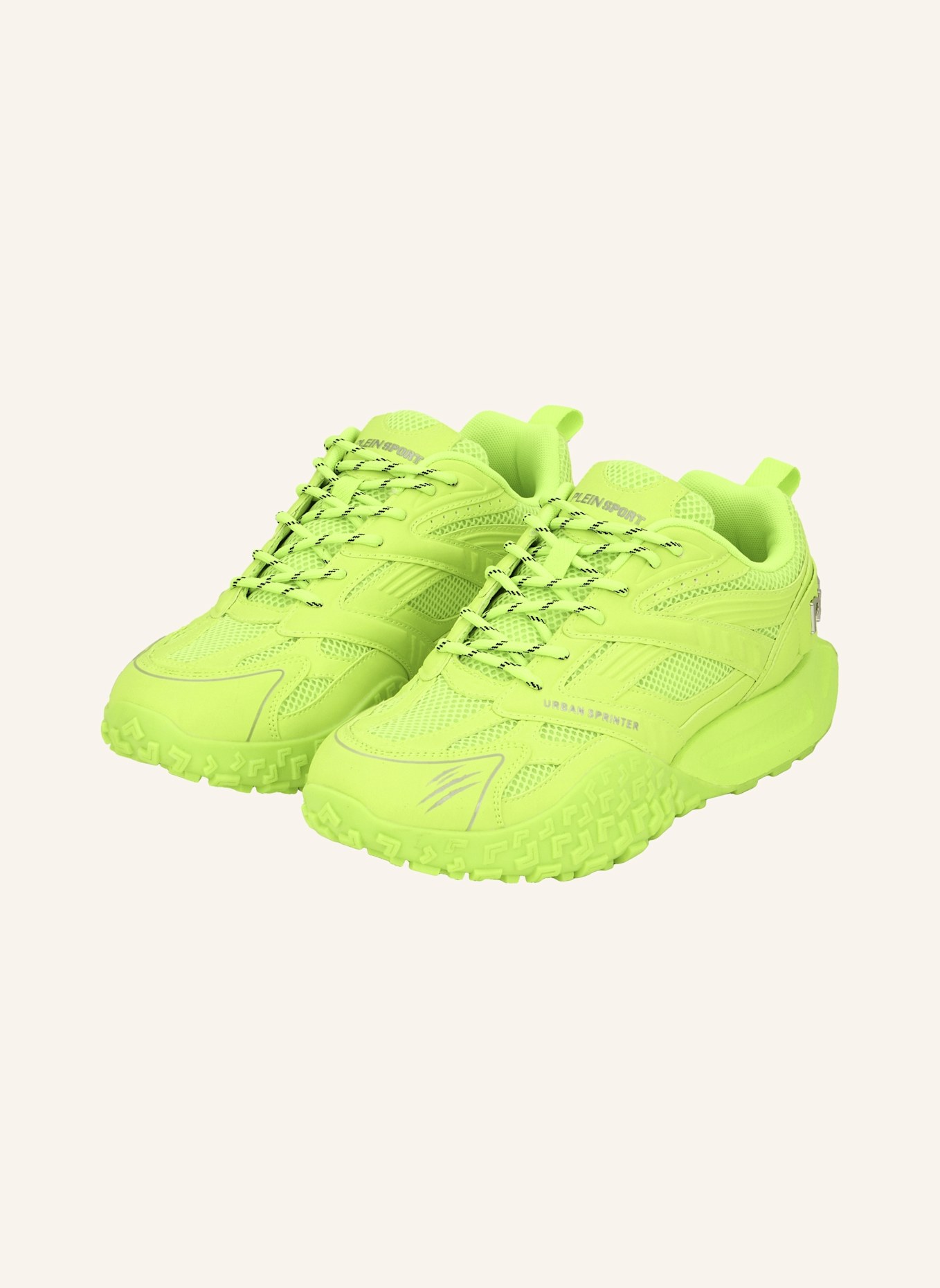 PLEIN SPORT Lo-Top Turnschuhe: GELB
