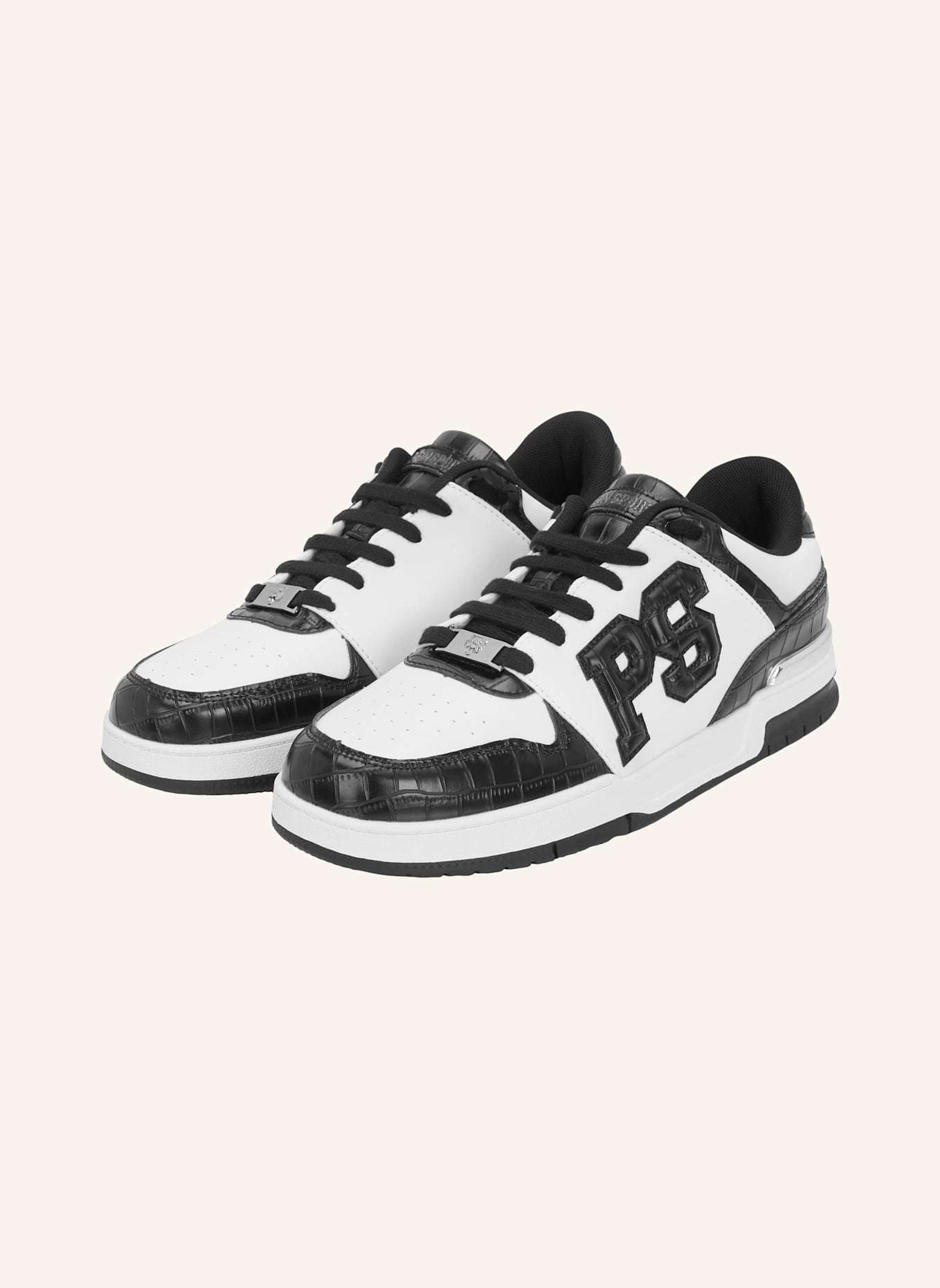 PLEIN SPORT Lo-Top Turnschuhe: WEISS