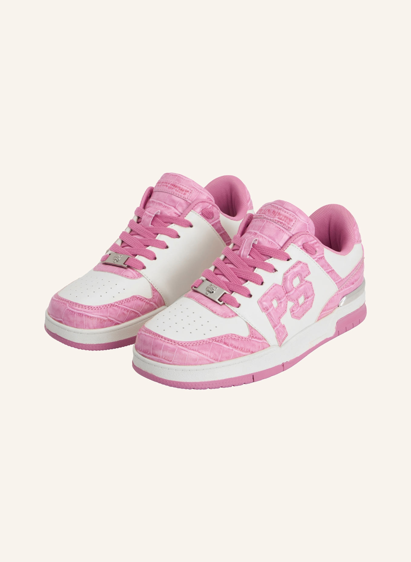 PLEIN SPORT Lo-Top Turnschuhe: WEISS
