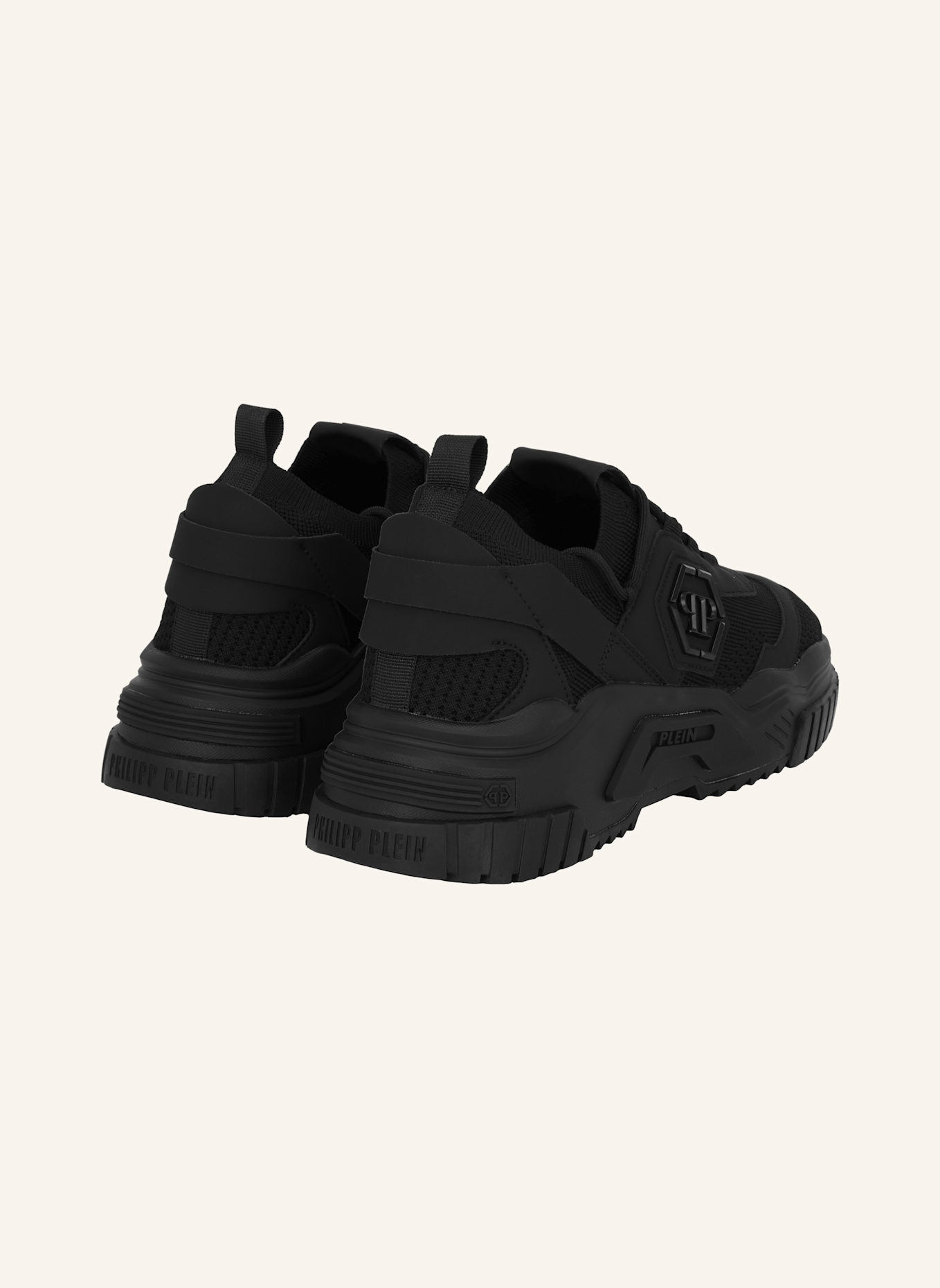 PHILIPP PLEIN Runner Sneaker PREDATOR: SCHWARZ