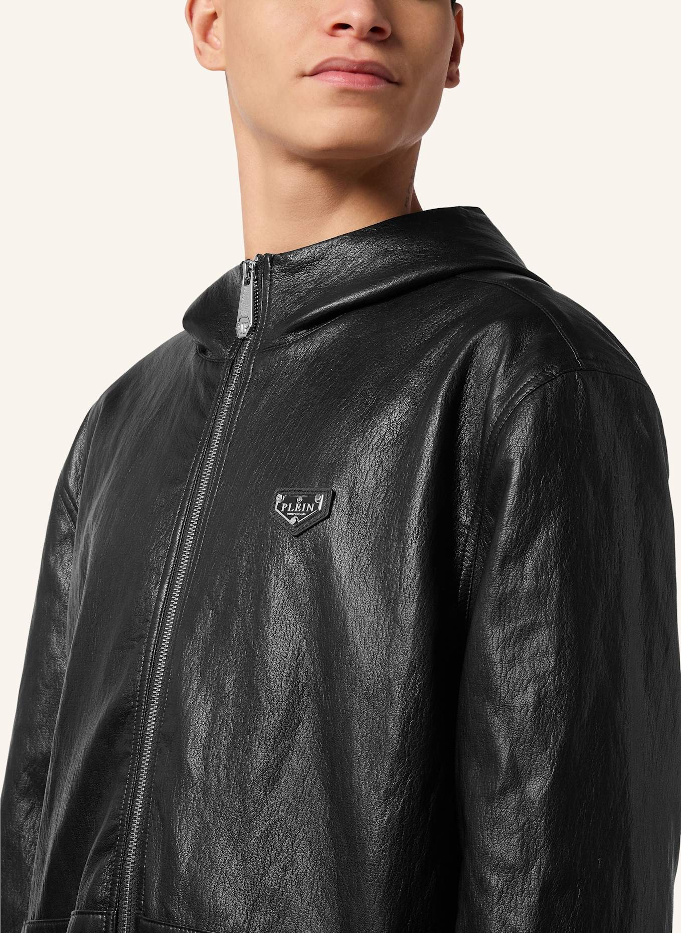 PHILIPP PLEIN Windbreaker: SCHWARZ