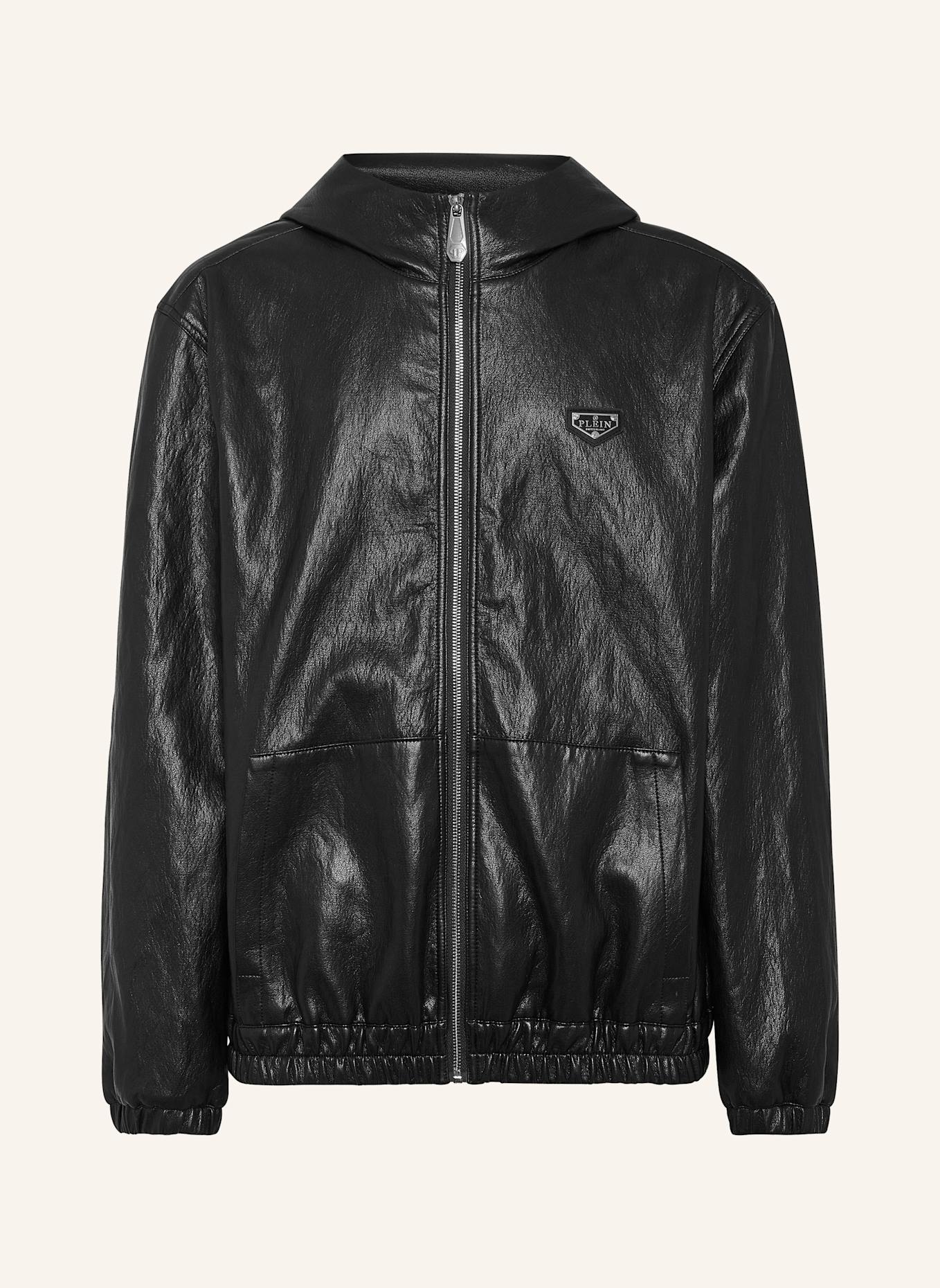 PHILIPP PLEIN Windbreaker: SCHWARZ