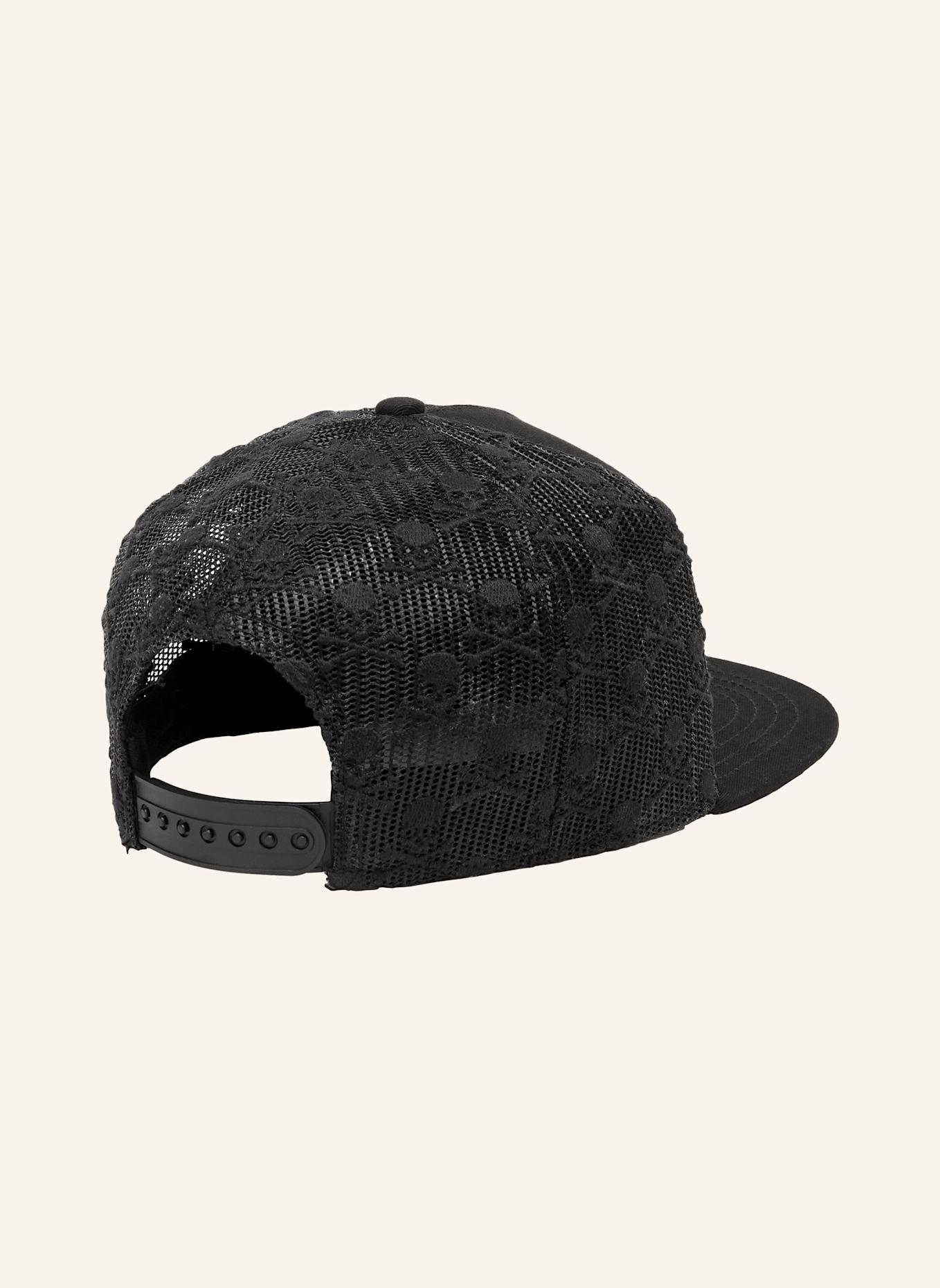 PHILIPP PLEIN Baseballkappe SKULL&BONES: SCHWARZ