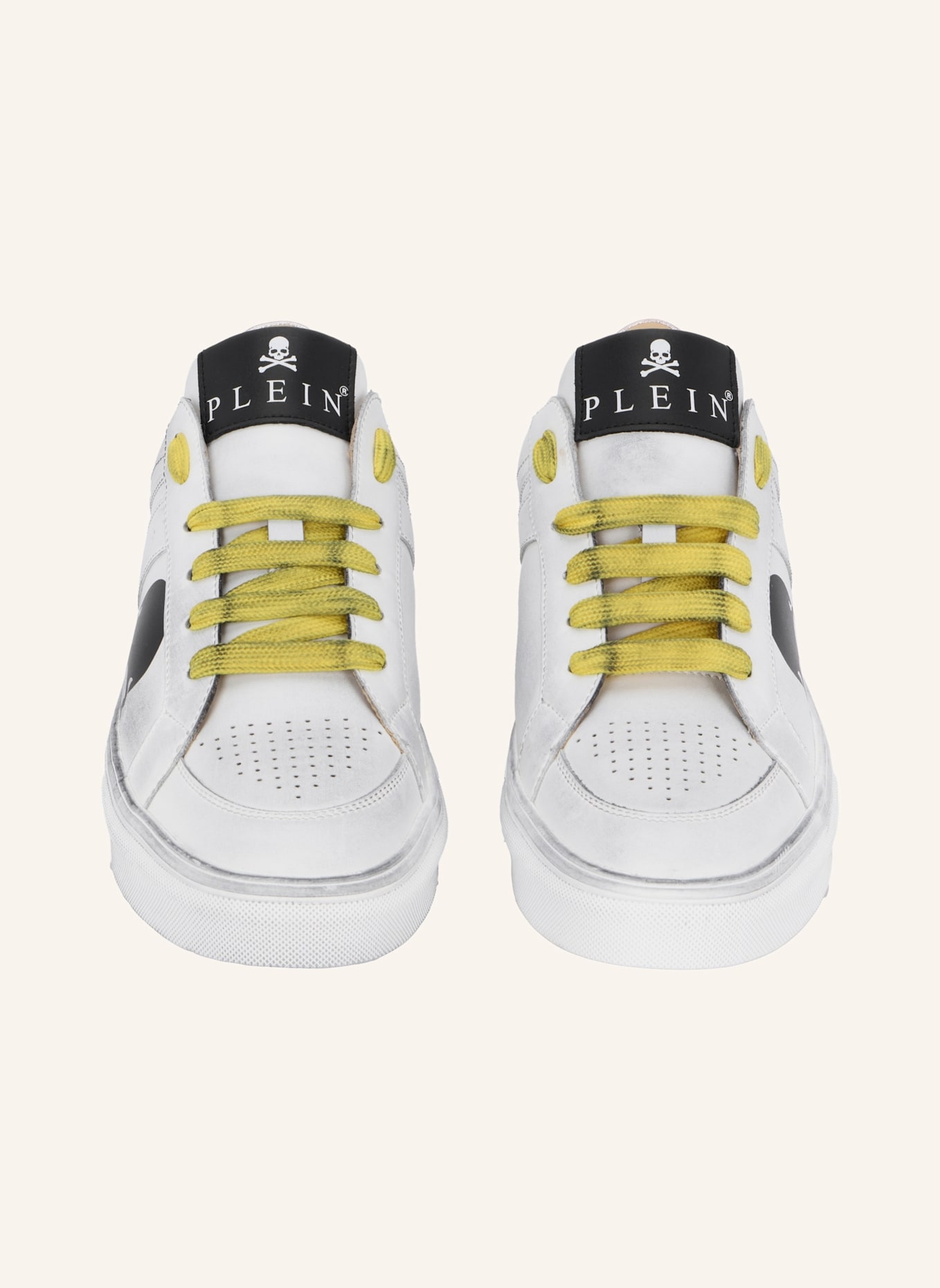 PHILIPP PLEIN Low-Top-Sneaker RETROKICKZ: WEISS