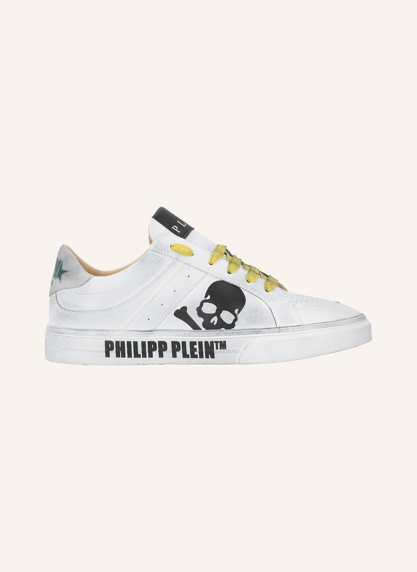 PHILIPP PLEIN Low-Top-Sneaker RETROKICKZ: WEISS
