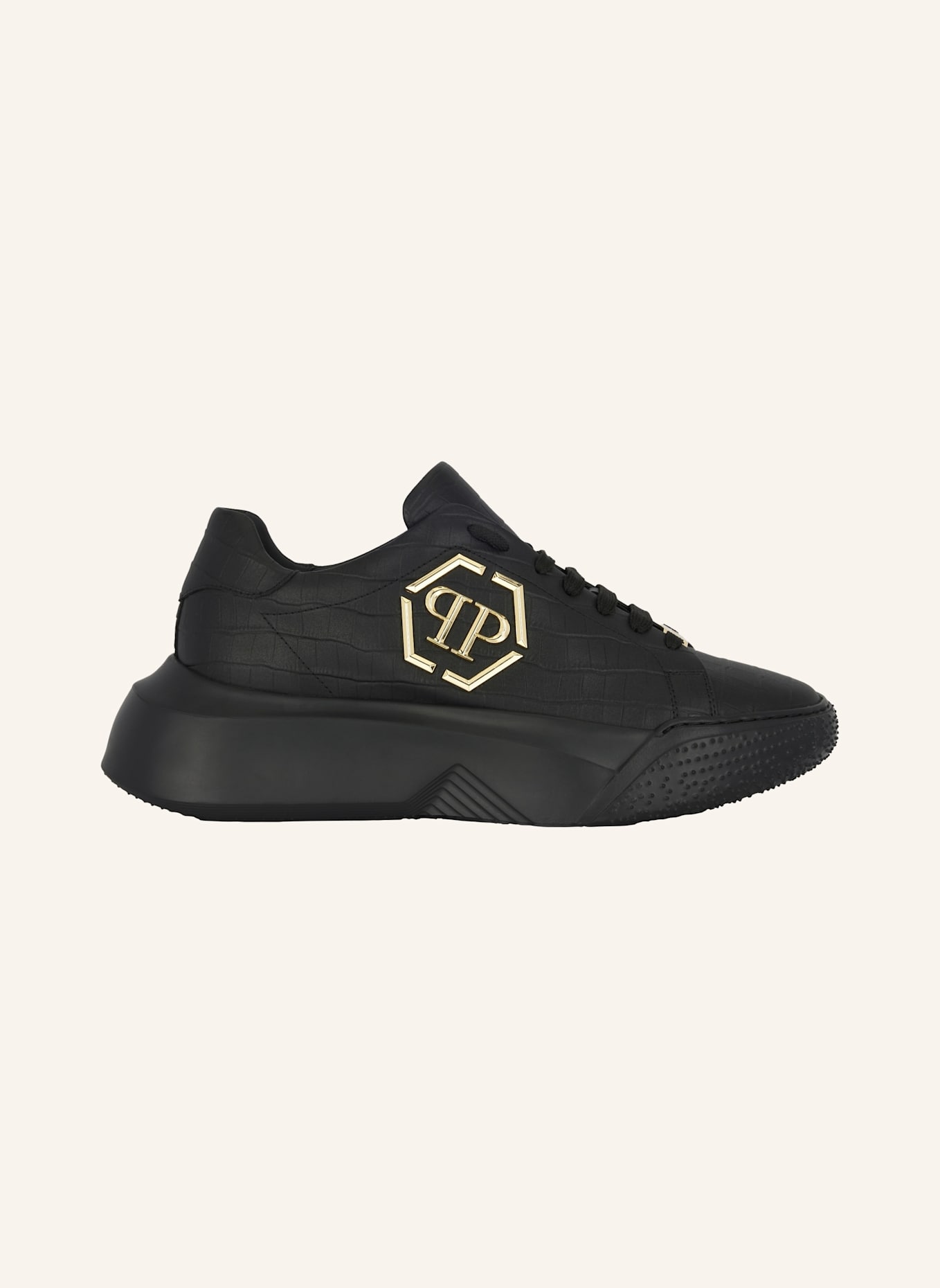 PHILIPP PLEIN Laufschuh GODZILLA: SCHWARZ