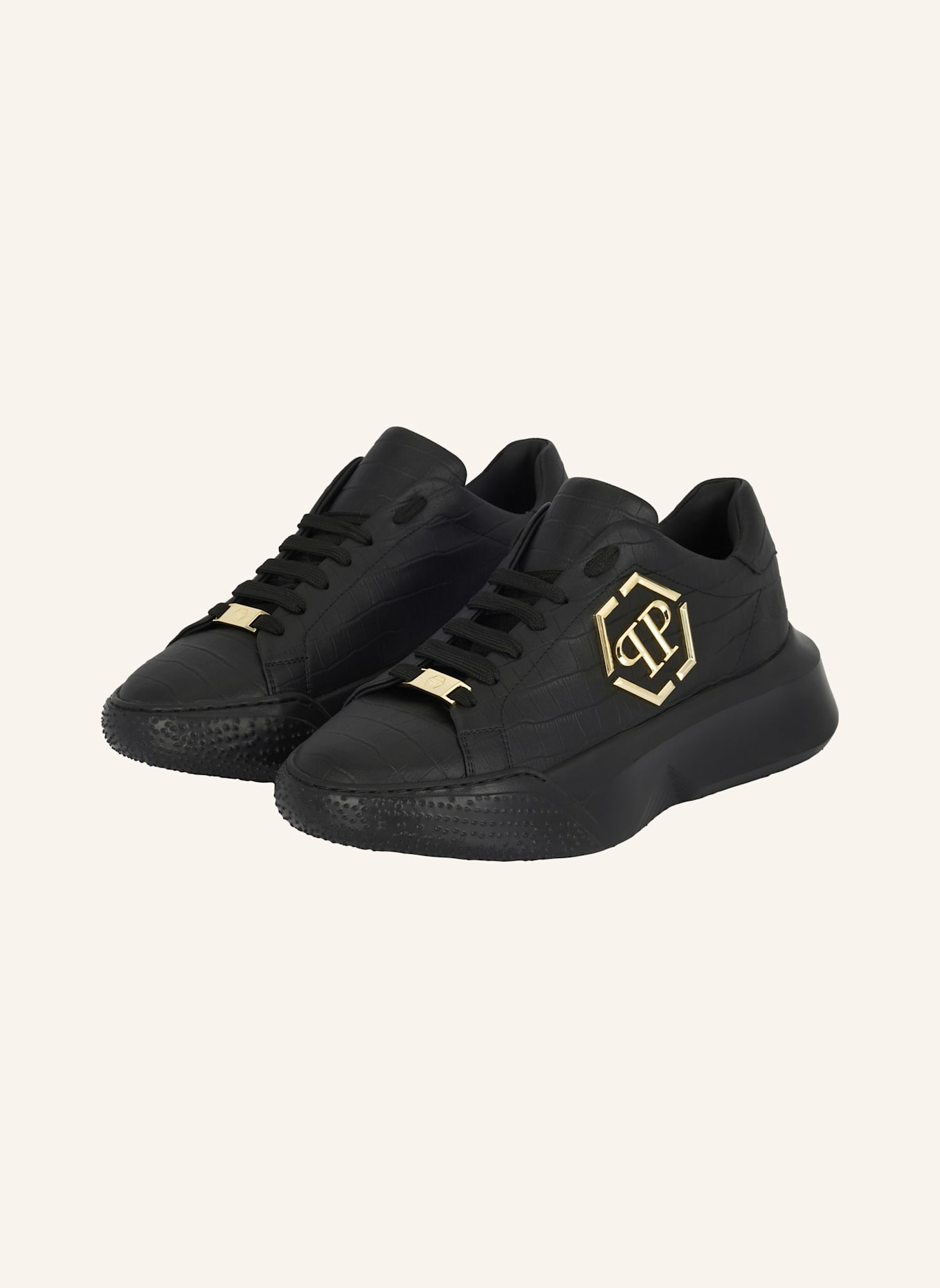 PHILIPP PLEIN Laufschuh GODZILLA: SCHWARZ