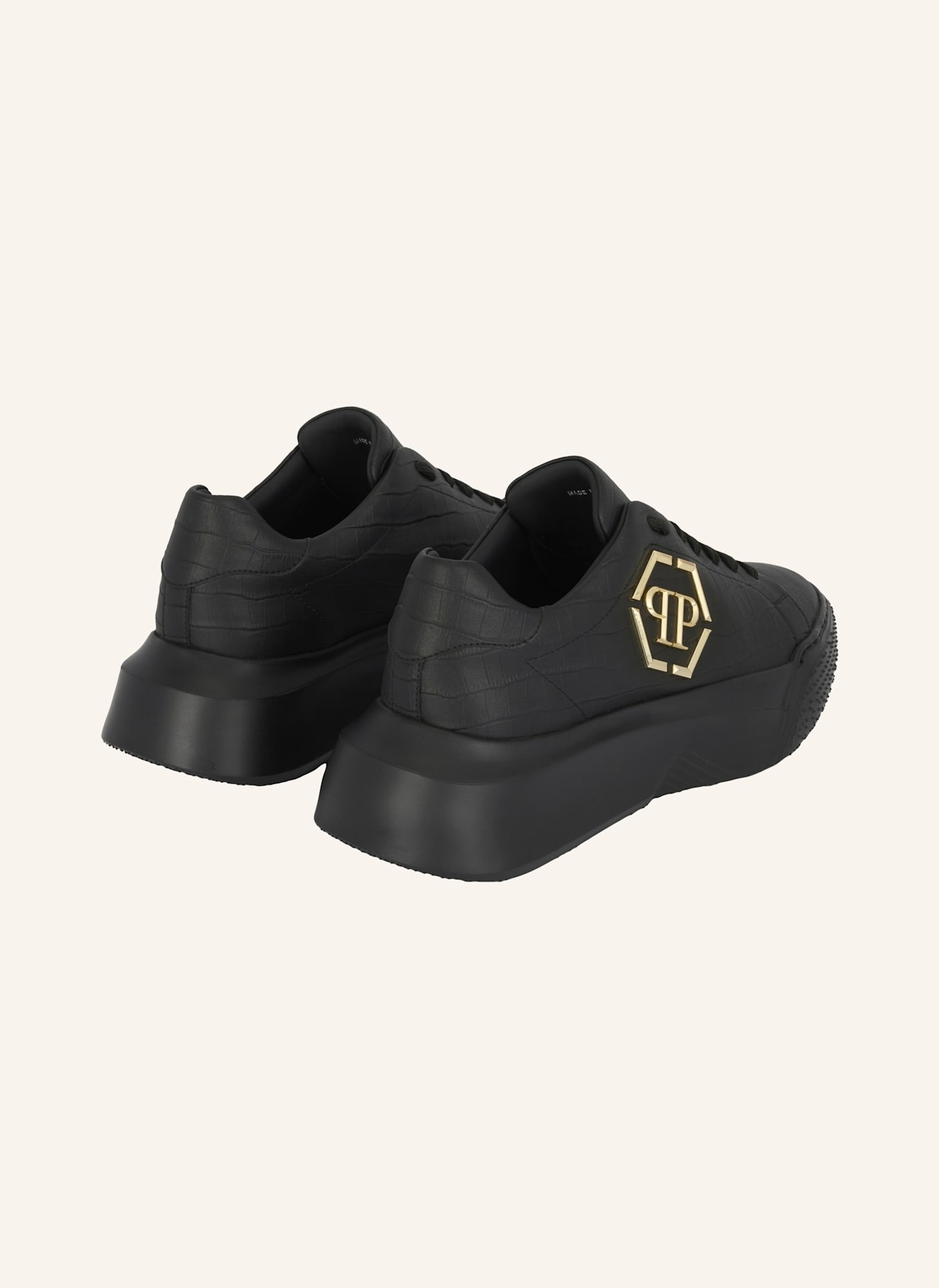 PHILIPP PLEIN Laufschuh GODZILLA: SCHWARZ