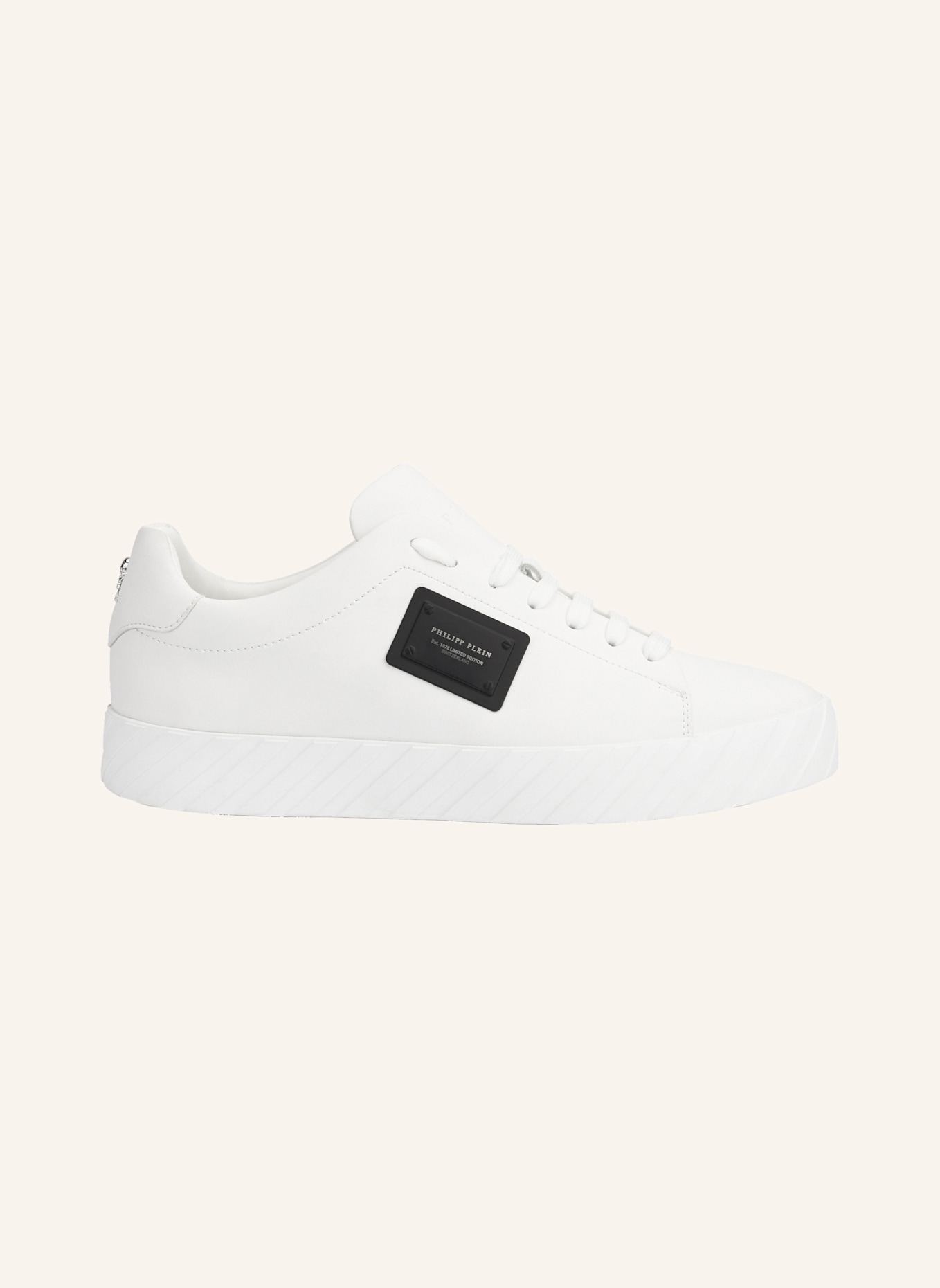PHILIPP PLEIN Low-Top-Sneaker PLACCA: WEISS