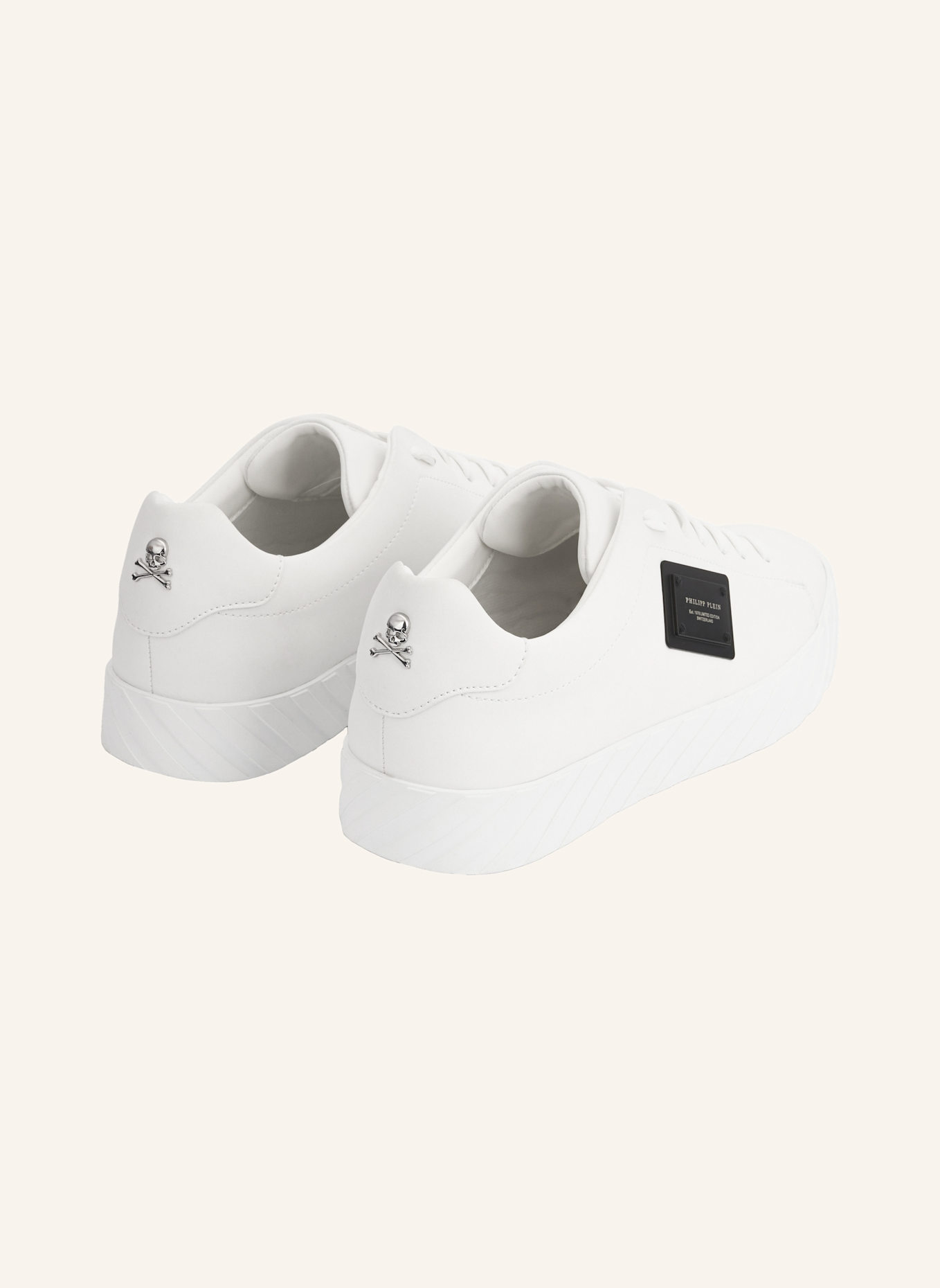 PHILIPP PLEIN Low-Top-Sneaker PLACCA: WEISS