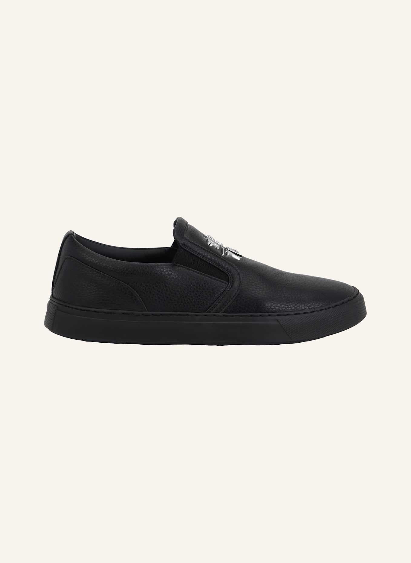PHILIPP PLEIN Slip-ons: SCHWARZ