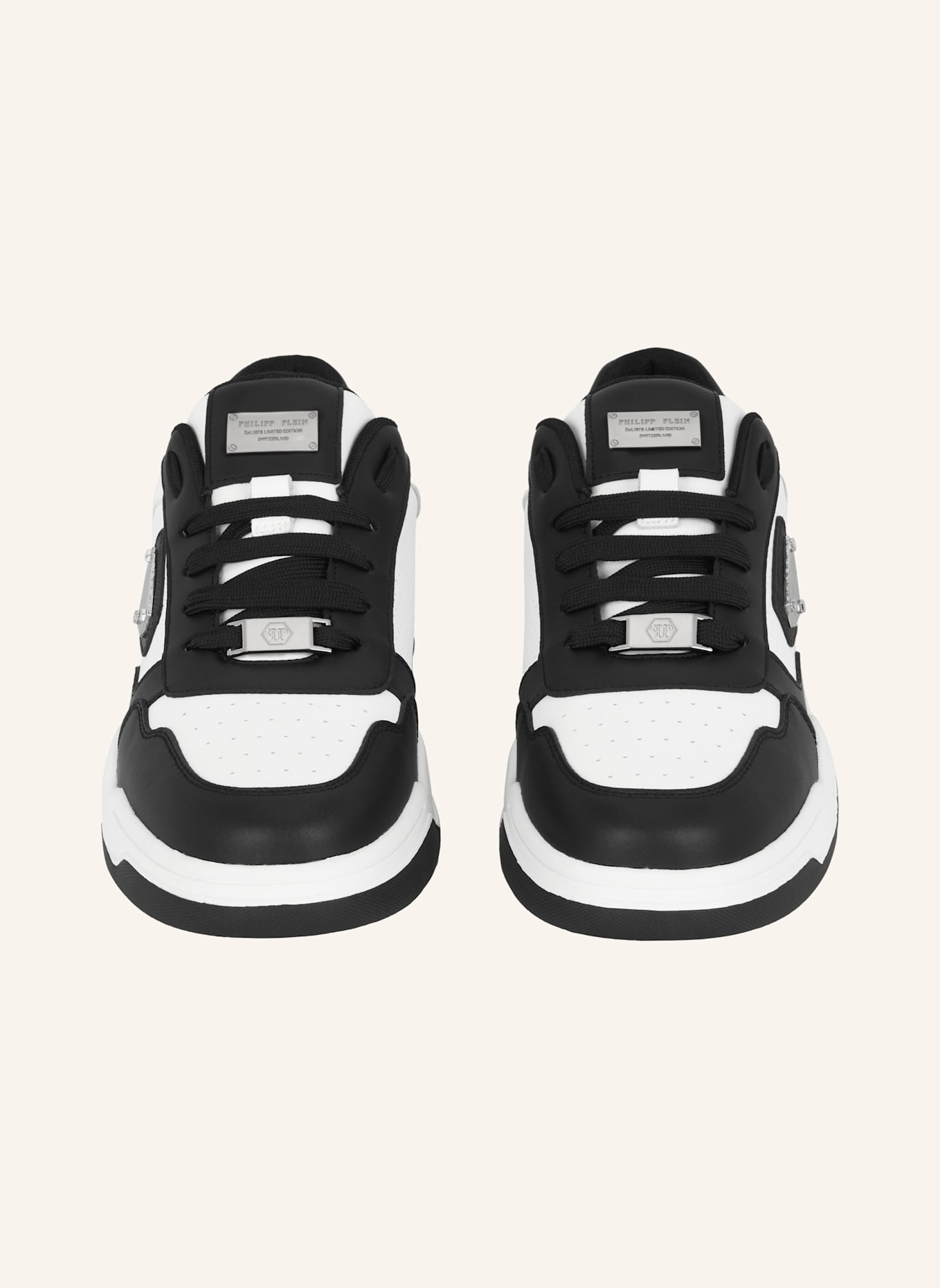 PHILIPP PLEIN Low-Top-Sneaker STREET: WEISS