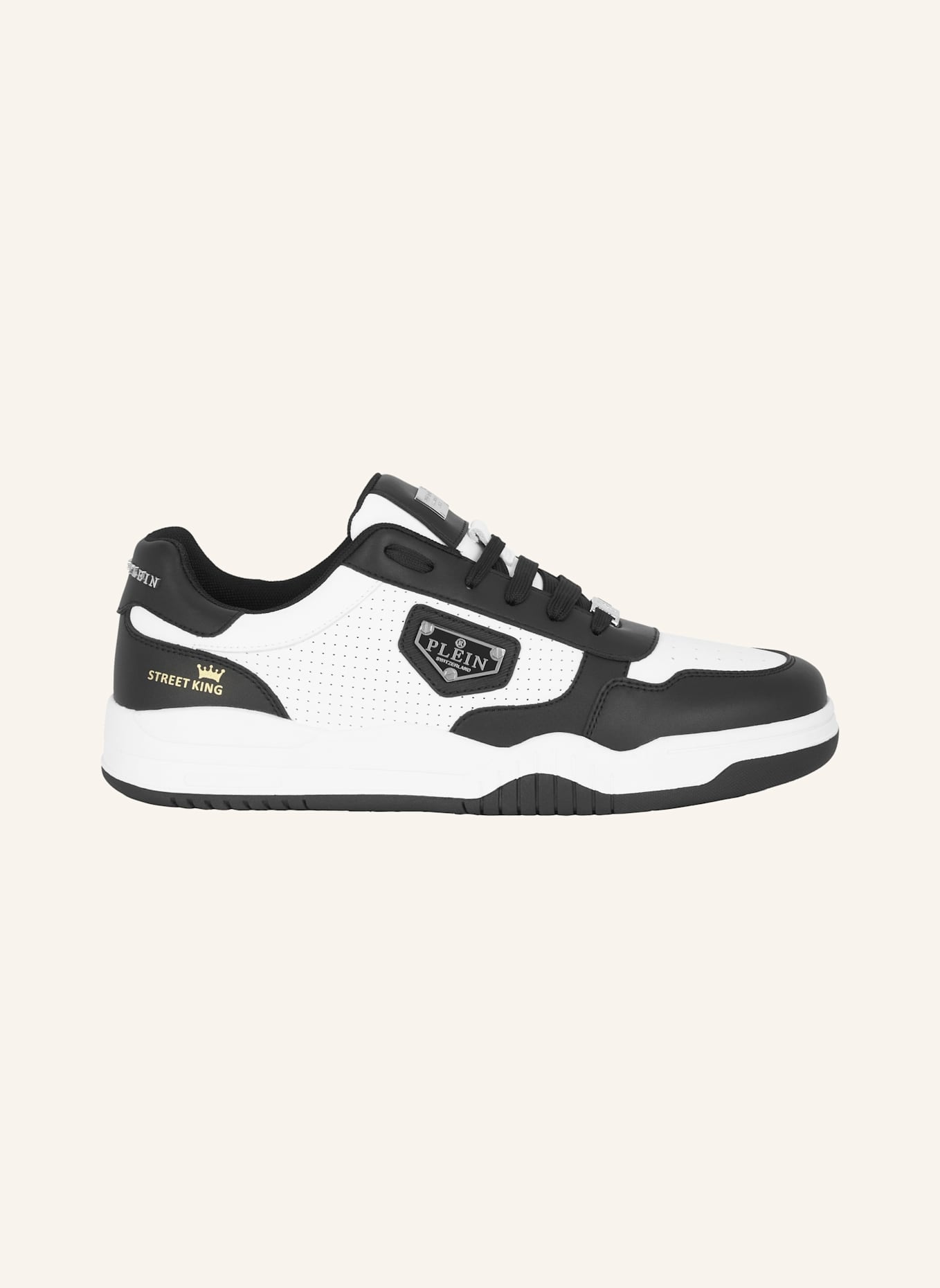 PHILIPP PLEIN Low-Top-Sneaker STREET: WEISS
