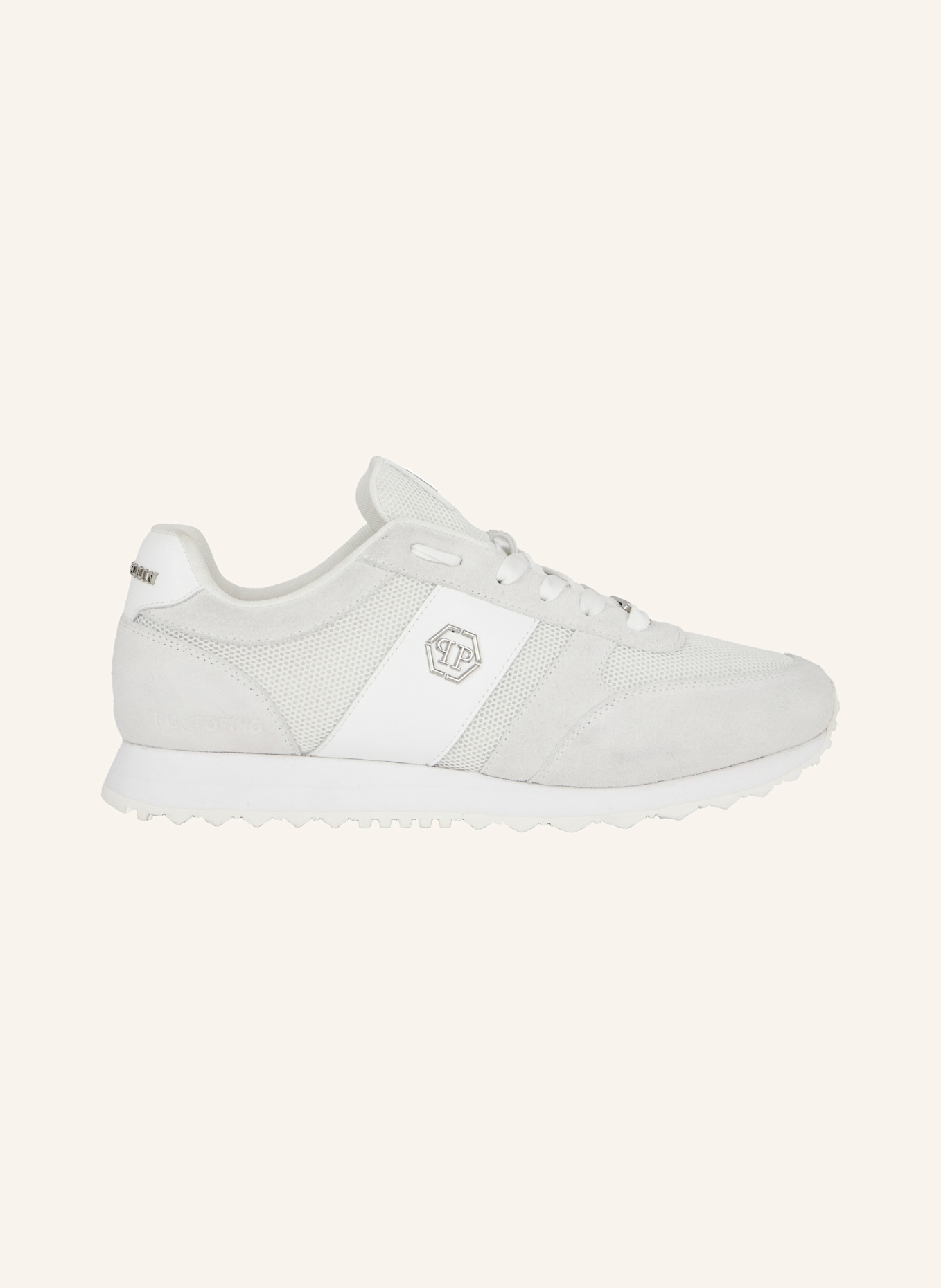 PHILIPP PLEIN Laufschuh HEXAGON: WEISS