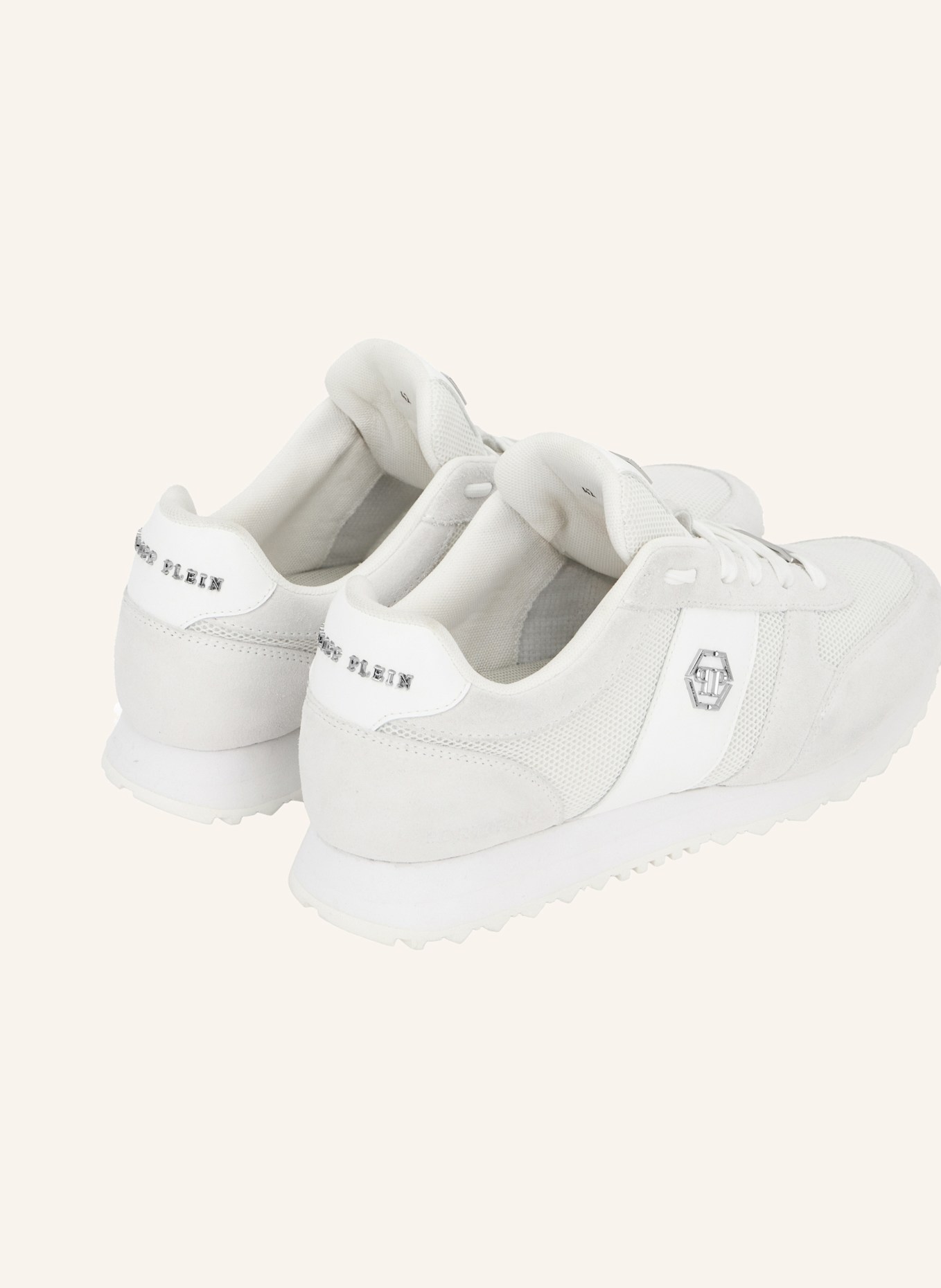PHILIPP PLEIN Laufschuh HEXAGON: WEISS