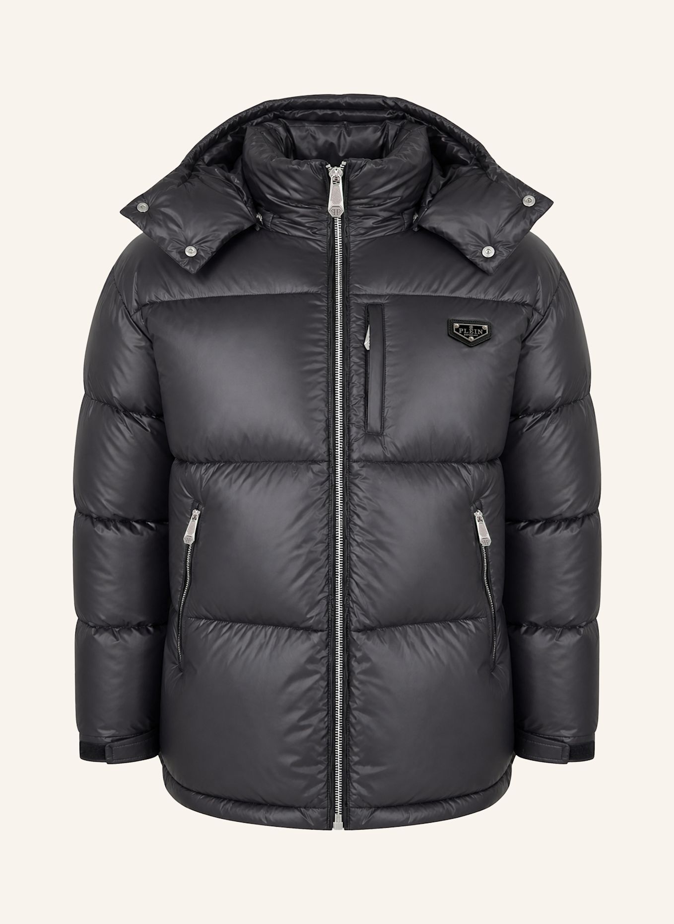 PHILIPP PLEIN Bomberjacke: SCHWARZ
