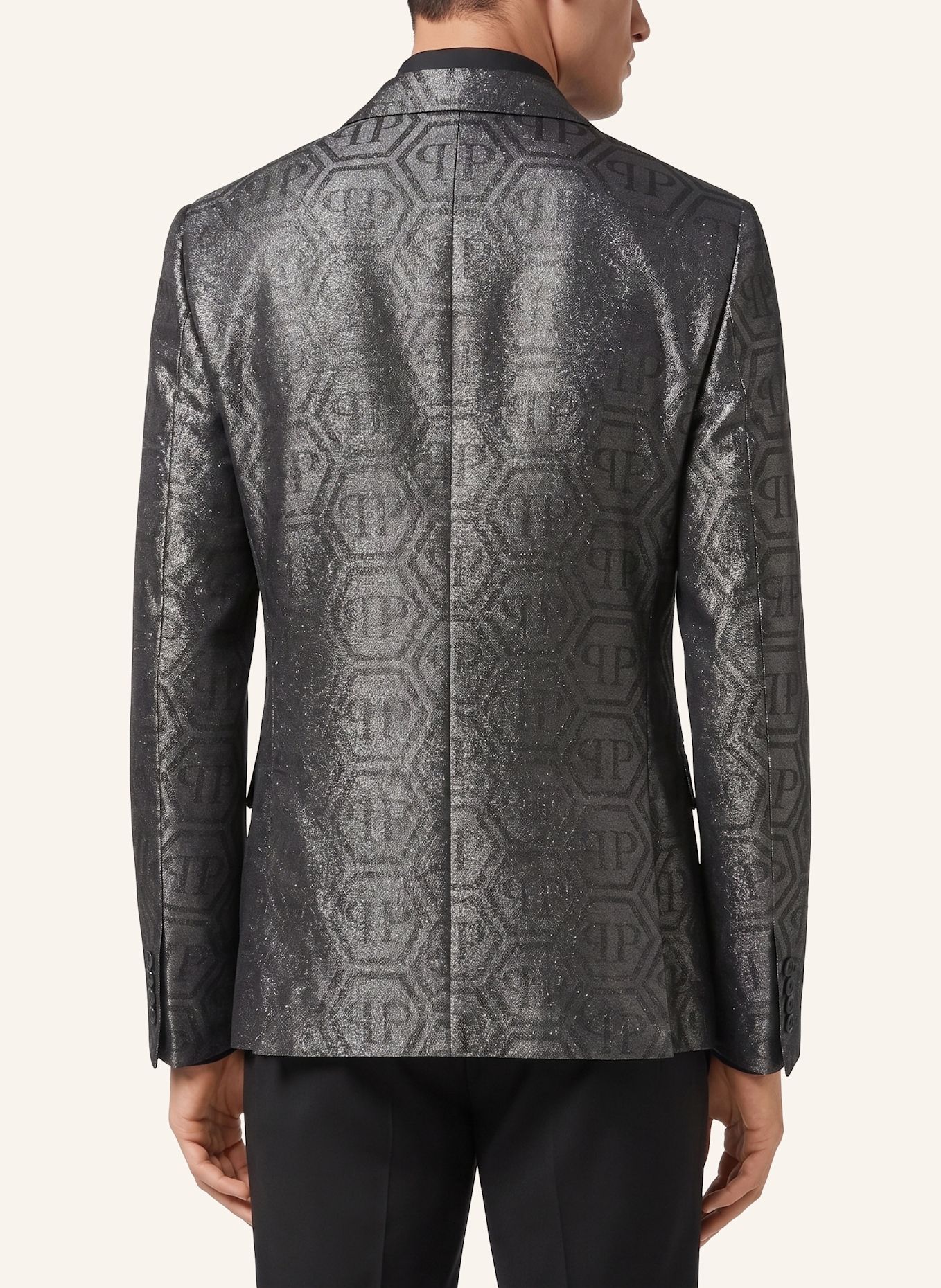 PHILIPP PLEIN Blazer MONOGRAM: SCHWARZ