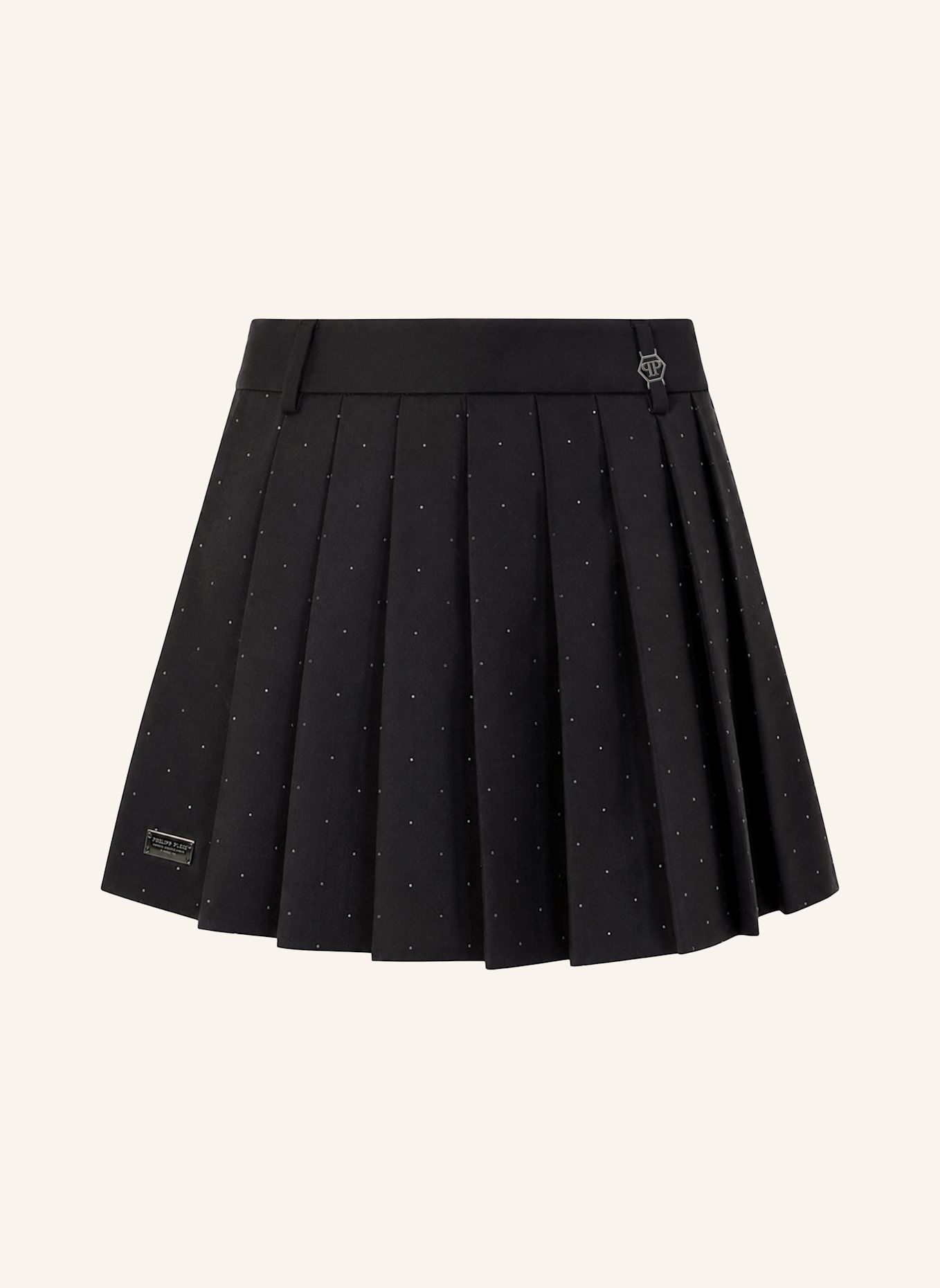PHILIPP PLEIN Minirock: SCHWARZ