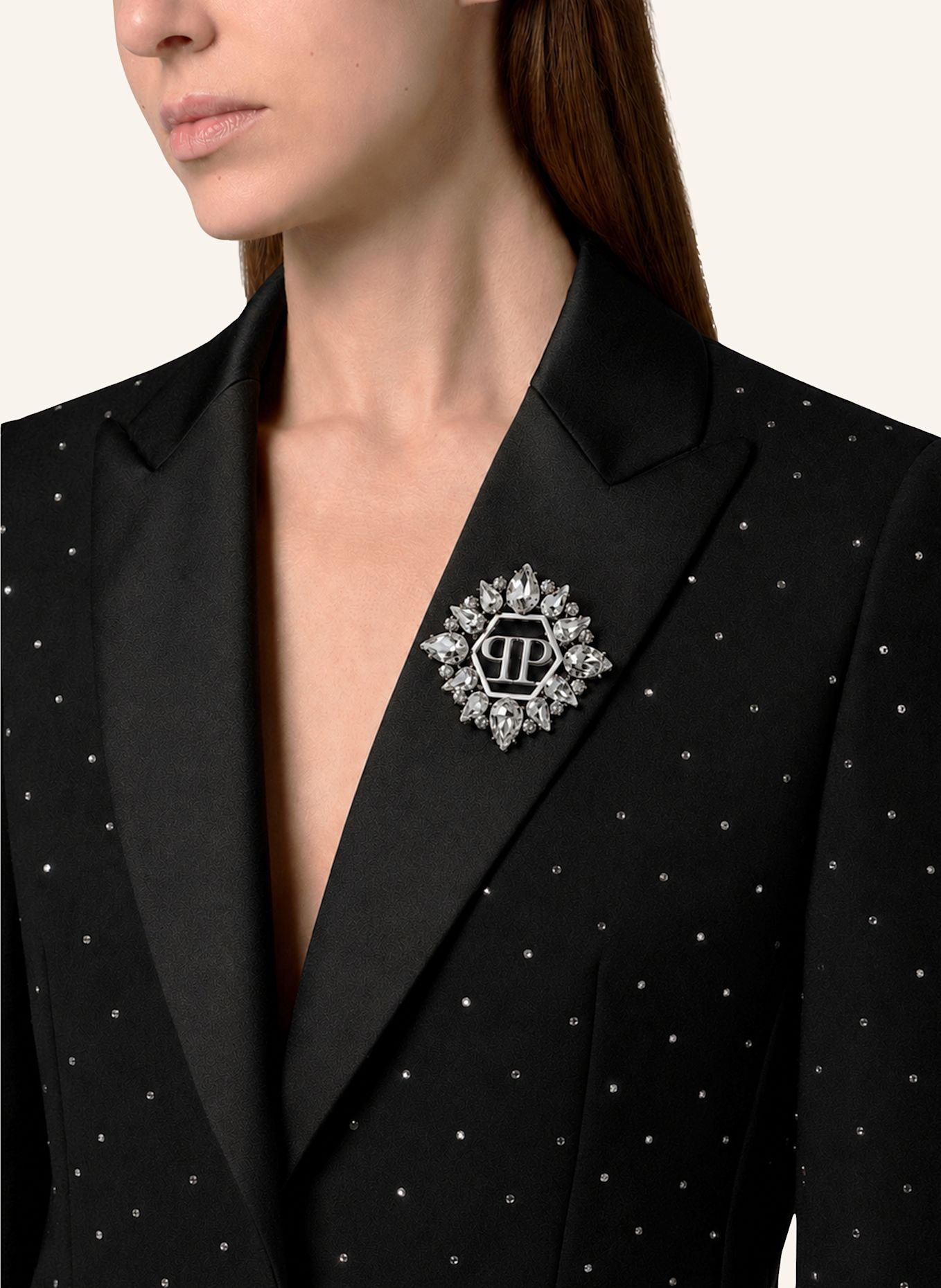PHILIPP PLEIN Blazer: SCHWARZ