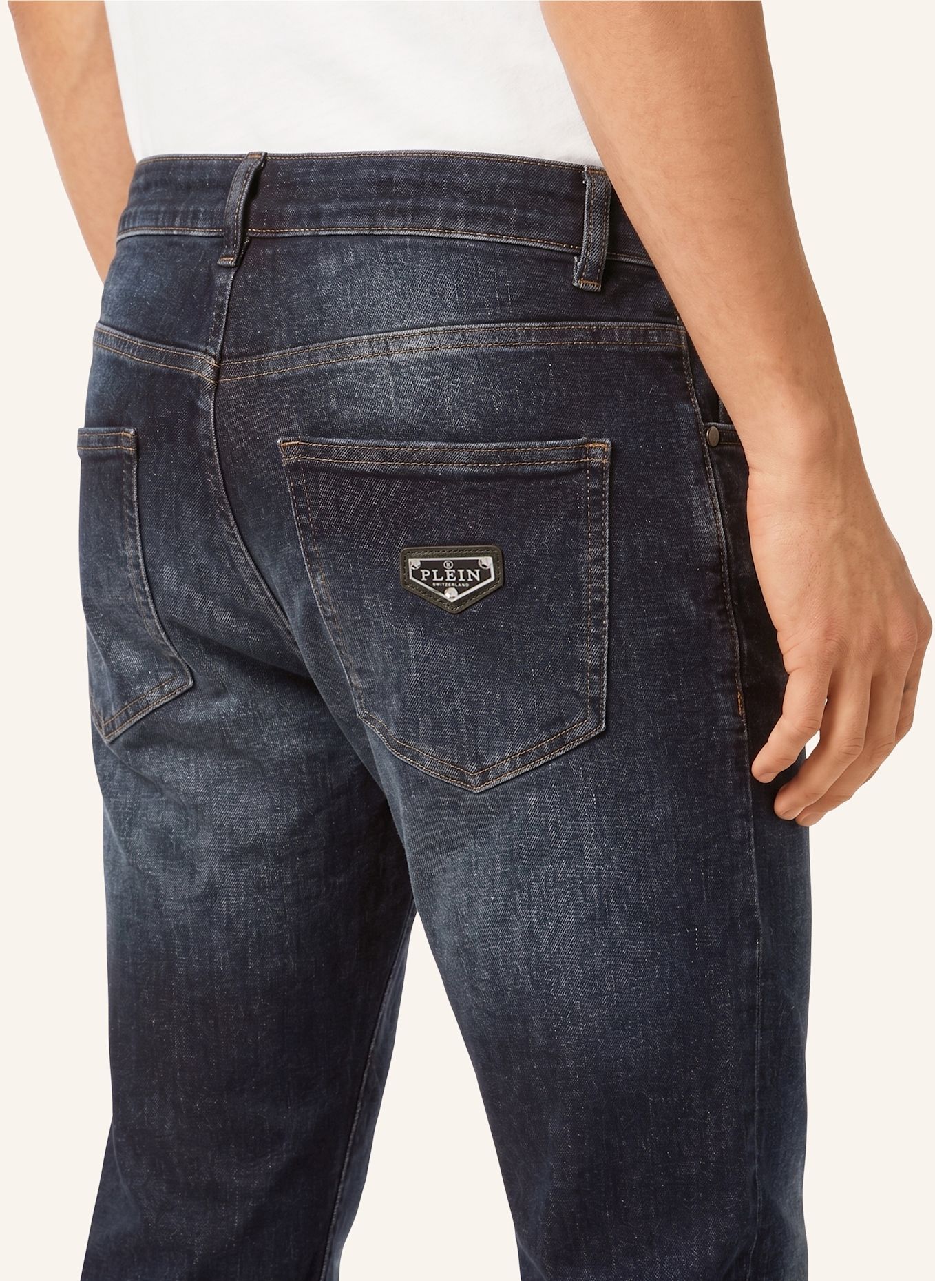 PHILIPP PLEIN Slim-Fit-Jeans BASIC: BLAU
