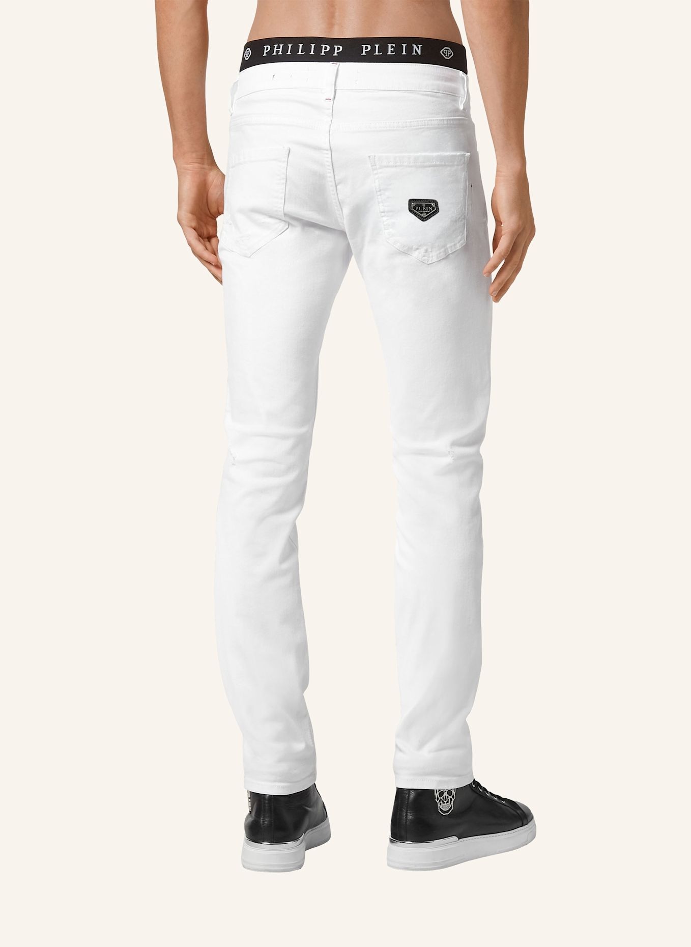 PHILIPP PLEIN Straight Supreme BASIC: WEISS