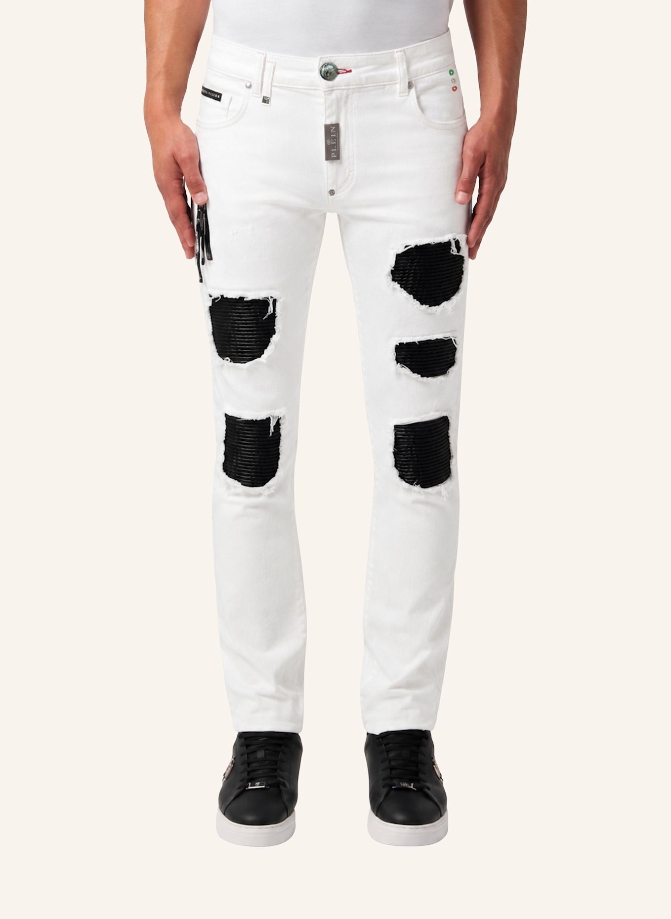 PHILIPP PLEIN Jeans Rock Star Fit ROCK STAR: WEISS