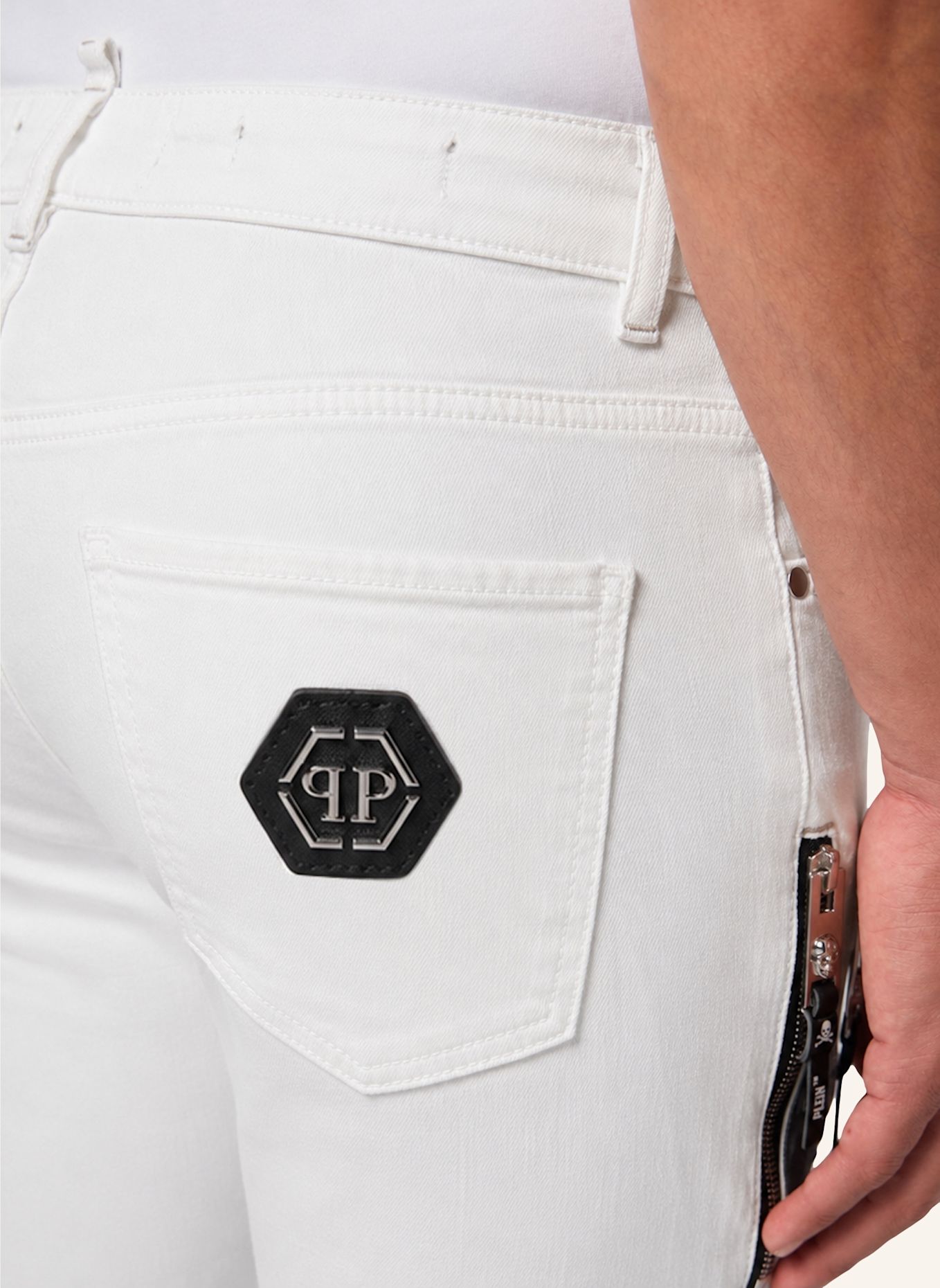 PHILIPP PLEIN Jeans Rock Star Fit ROCK STAR: WEISS