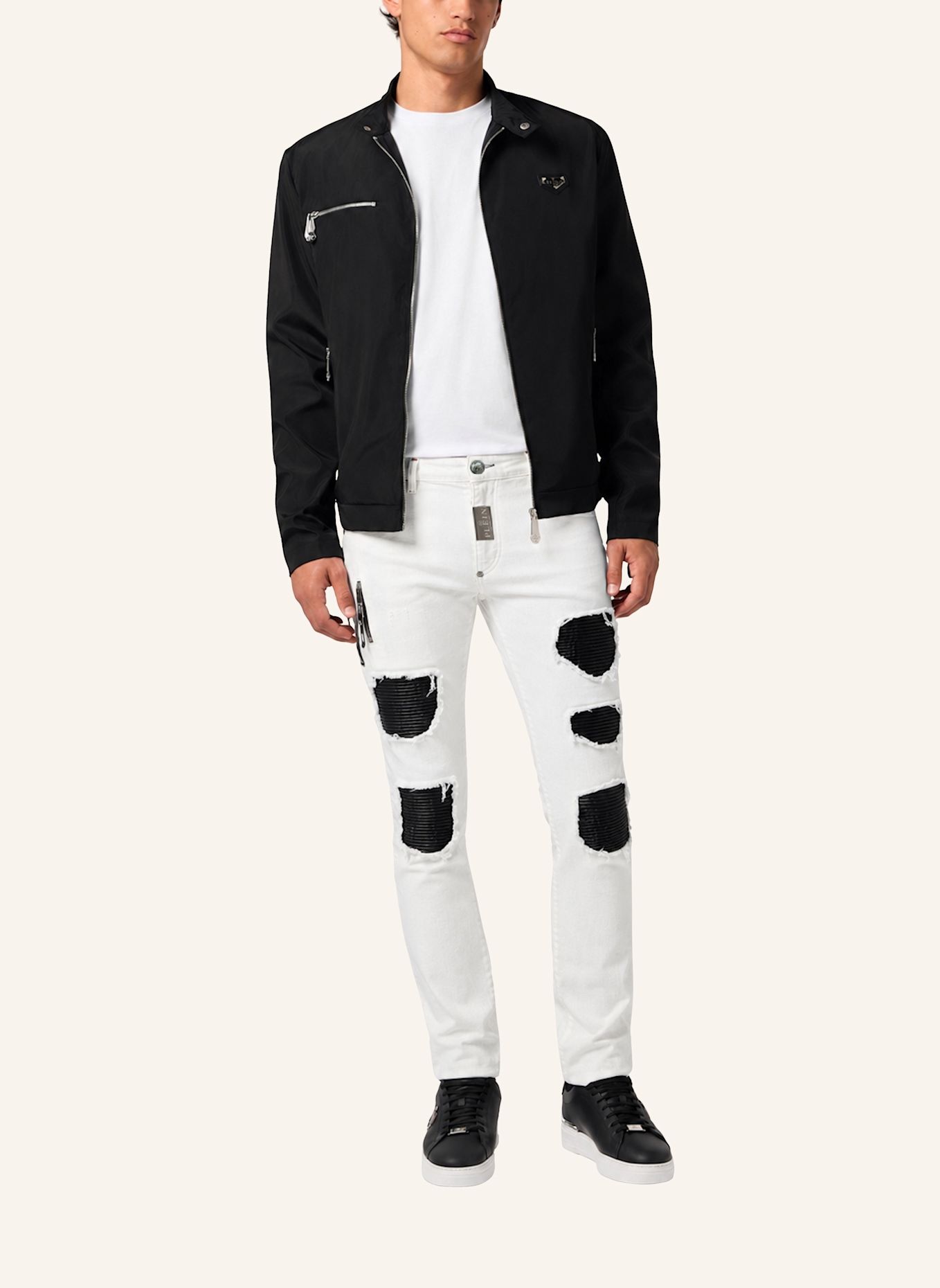PHILIPP PLEIN Jeans Rock Star Fit ROCK STAR: WEISS