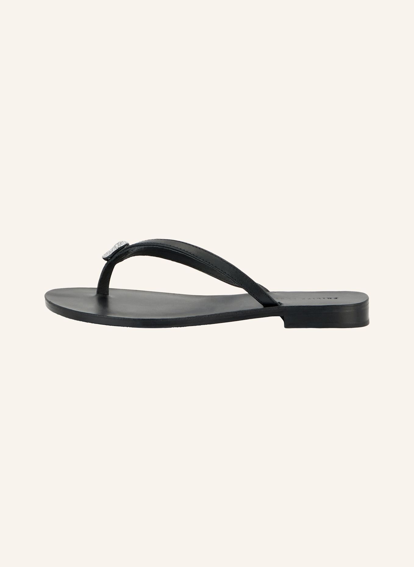 PHILIPP PLEIN Flip-Flops SKULL: SCHWARZ