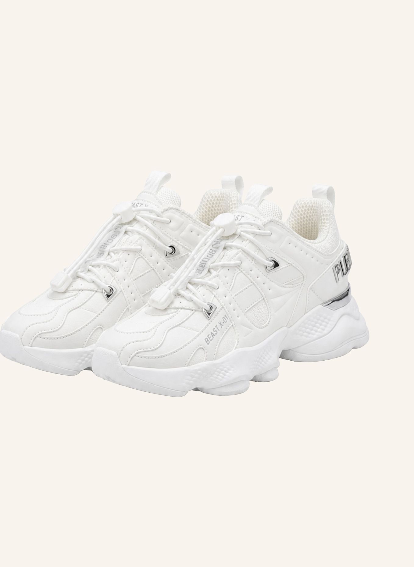 PLEIN SPORT Laufschuh: WEISS
