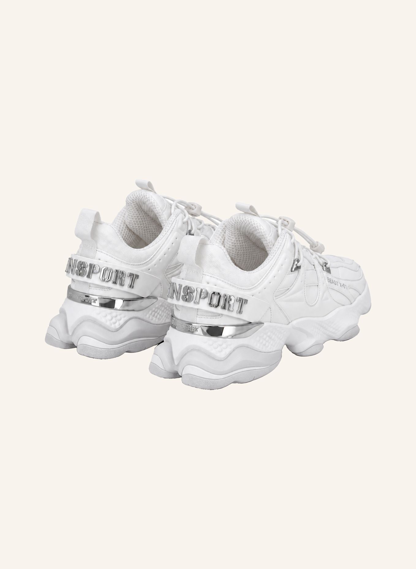 PLEIN SPORT Laufschuh: WEISS