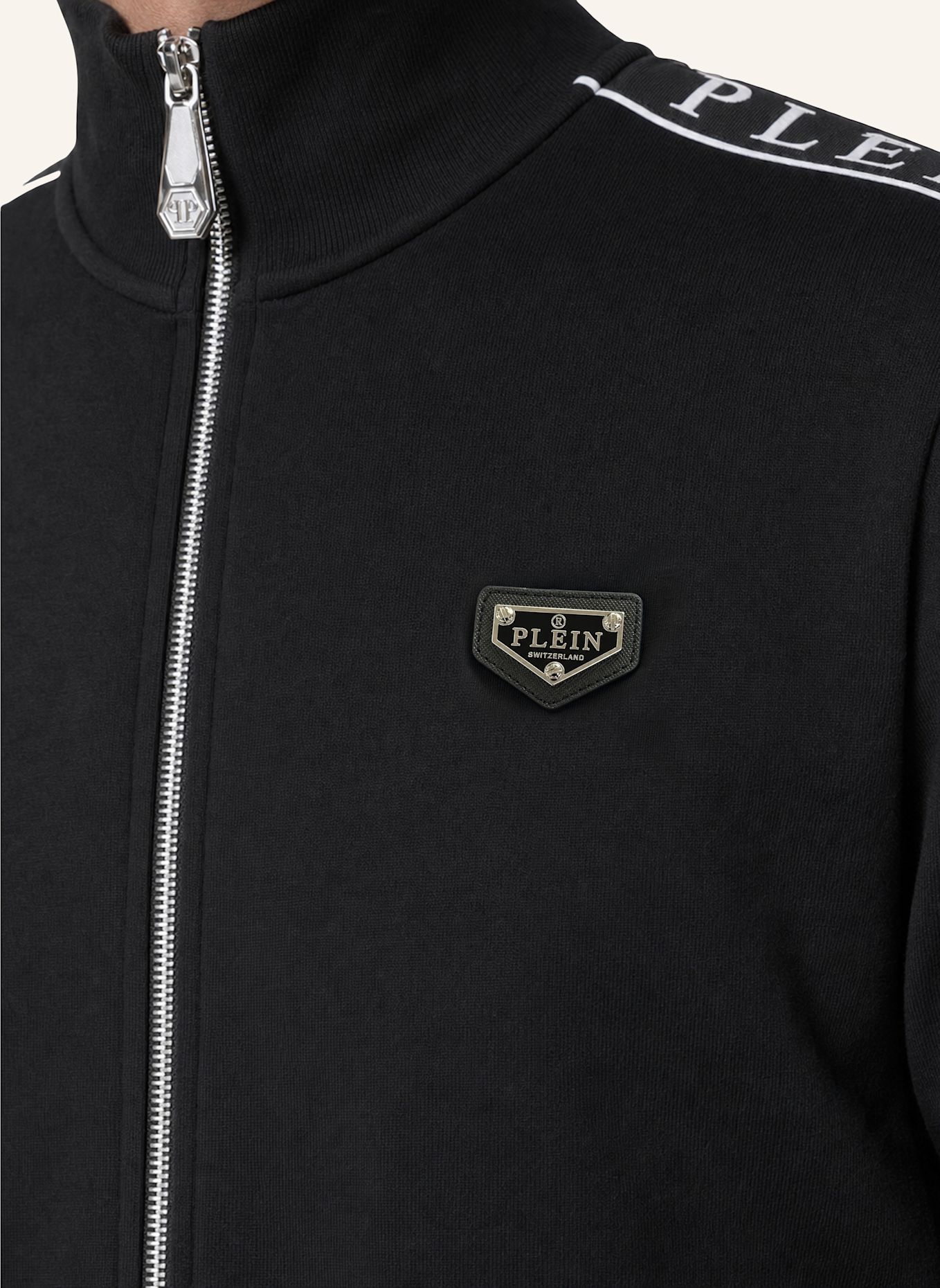 PHILIPP PLEIN Joggingjacke: SCHWARZ
