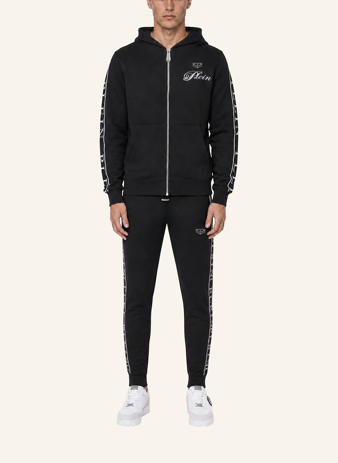 PHILIPP PLEIN Jogginghose: SCHWARZ