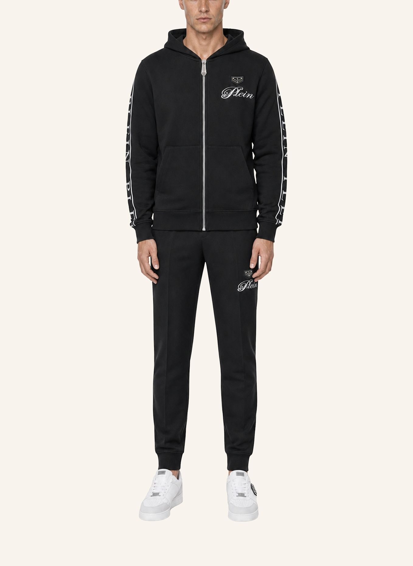 PHILIPP PLEIN Jogginghose TEDDY: SCHWARZ