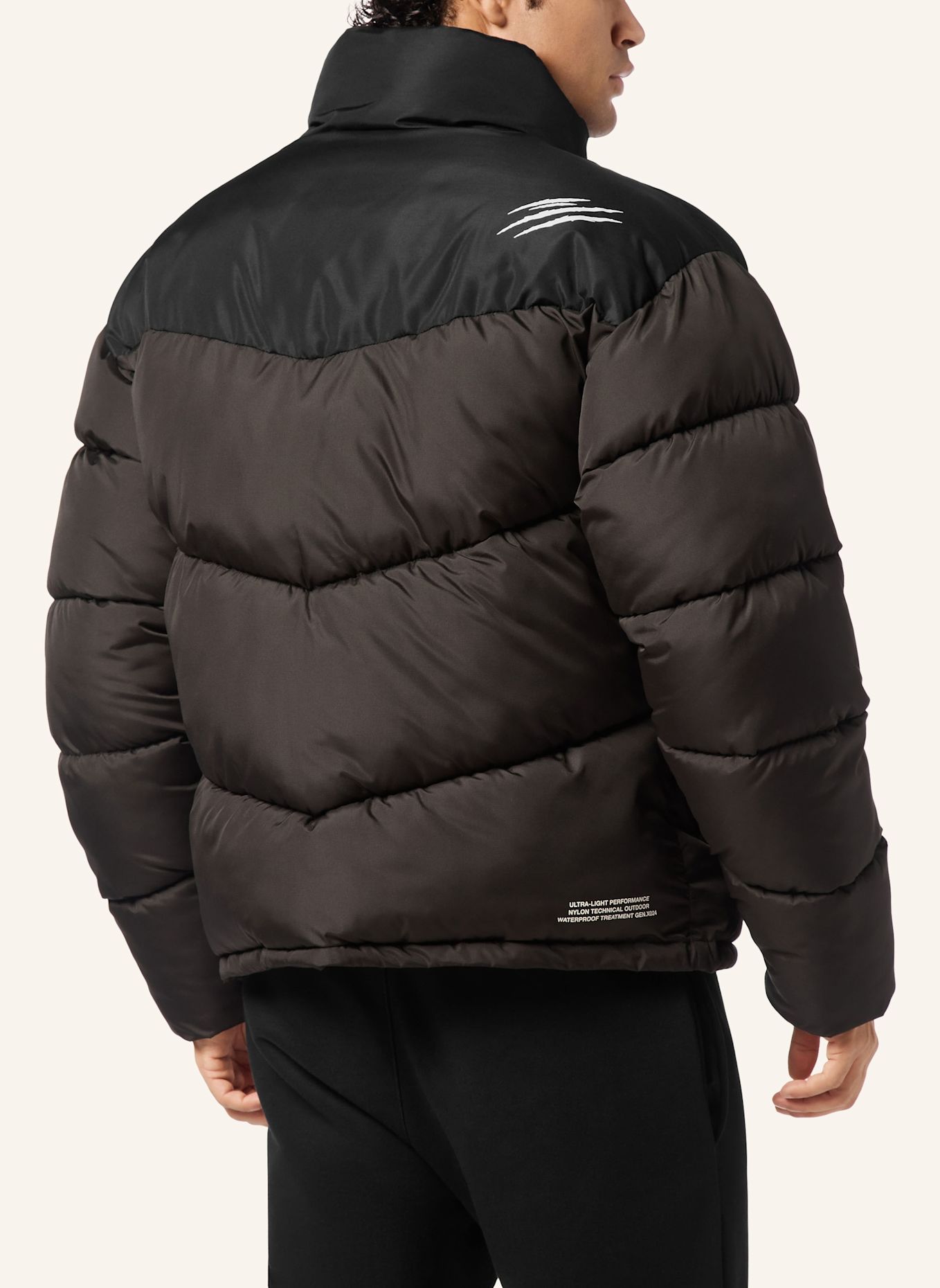 PLEIN SPORT Jacke: SCHWARZ