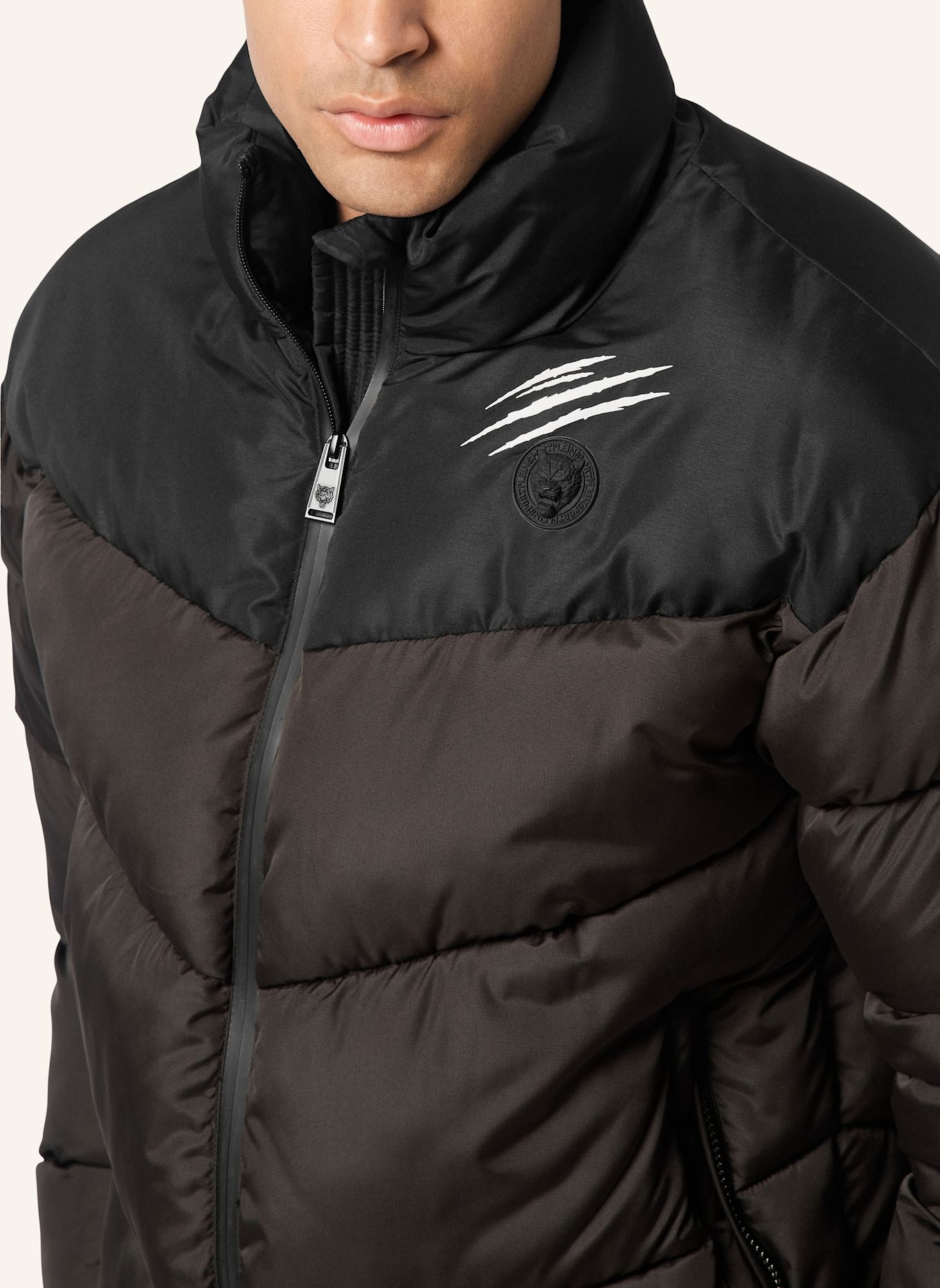 PLEIN SPORT Jacke: SCHWARZ