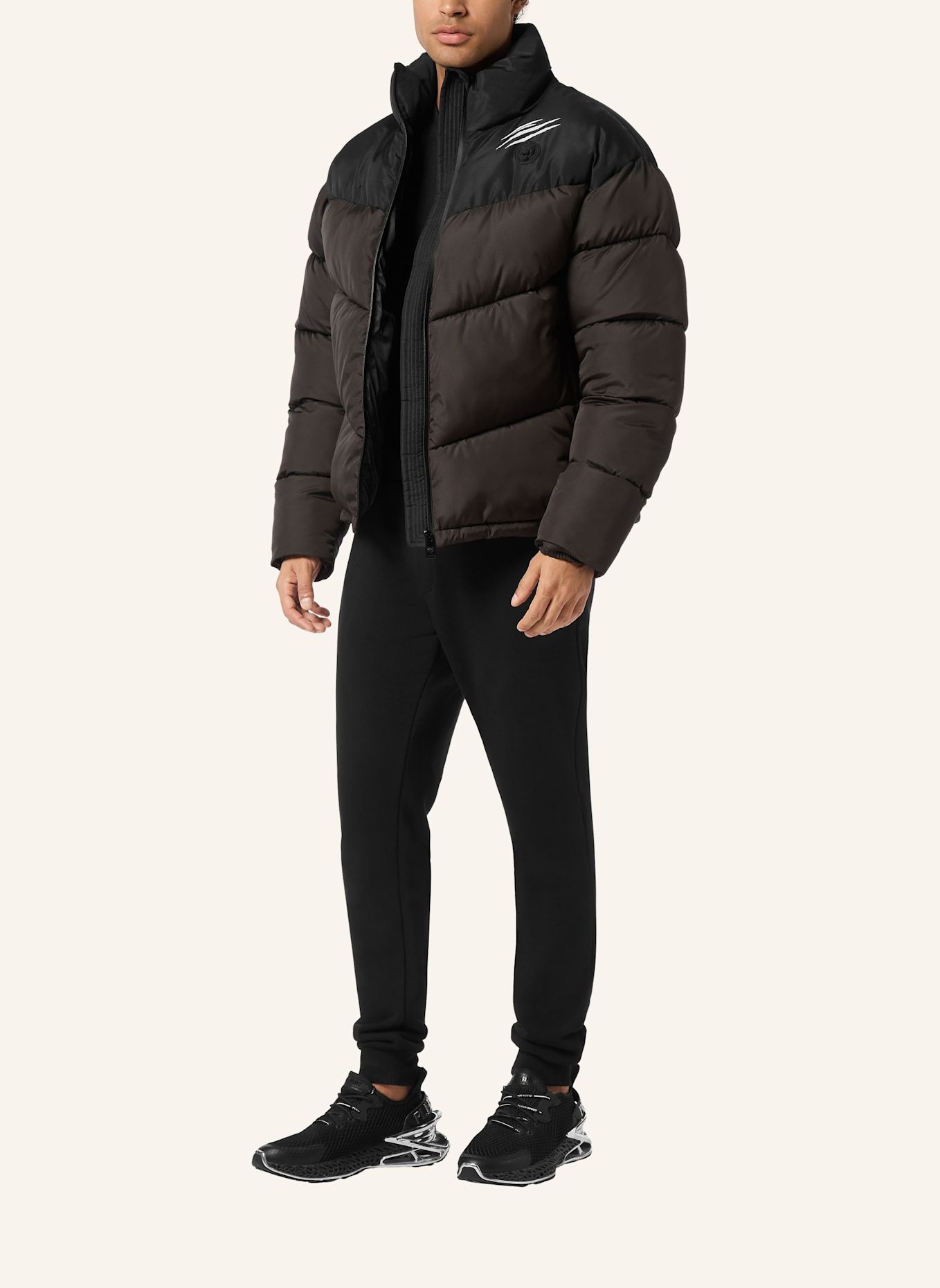 PLEIN SPORT Jacke: SCHWARZ