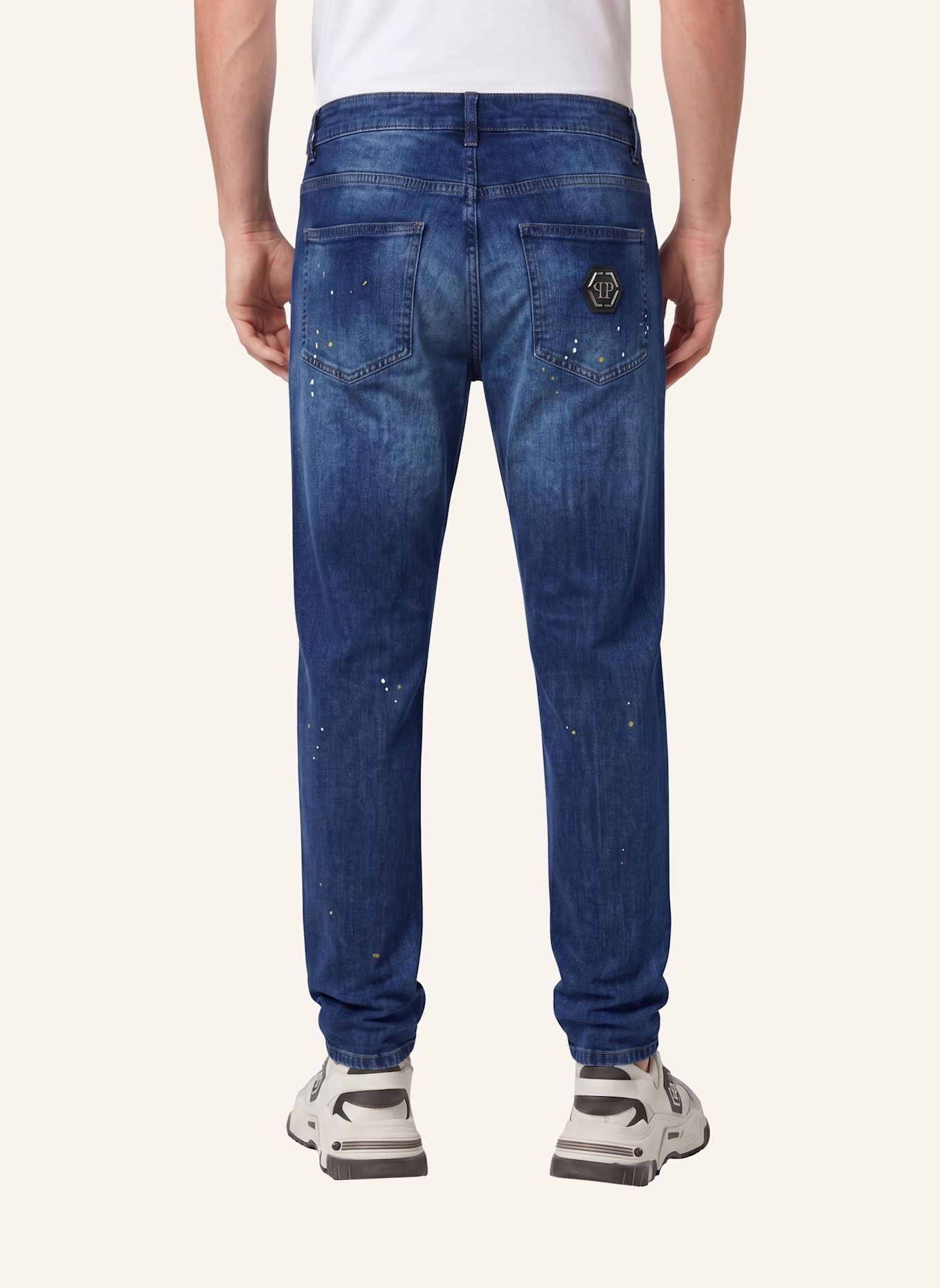 PHILIPP PLEIN Slim-Fit-Jeans BASIC: BLAU