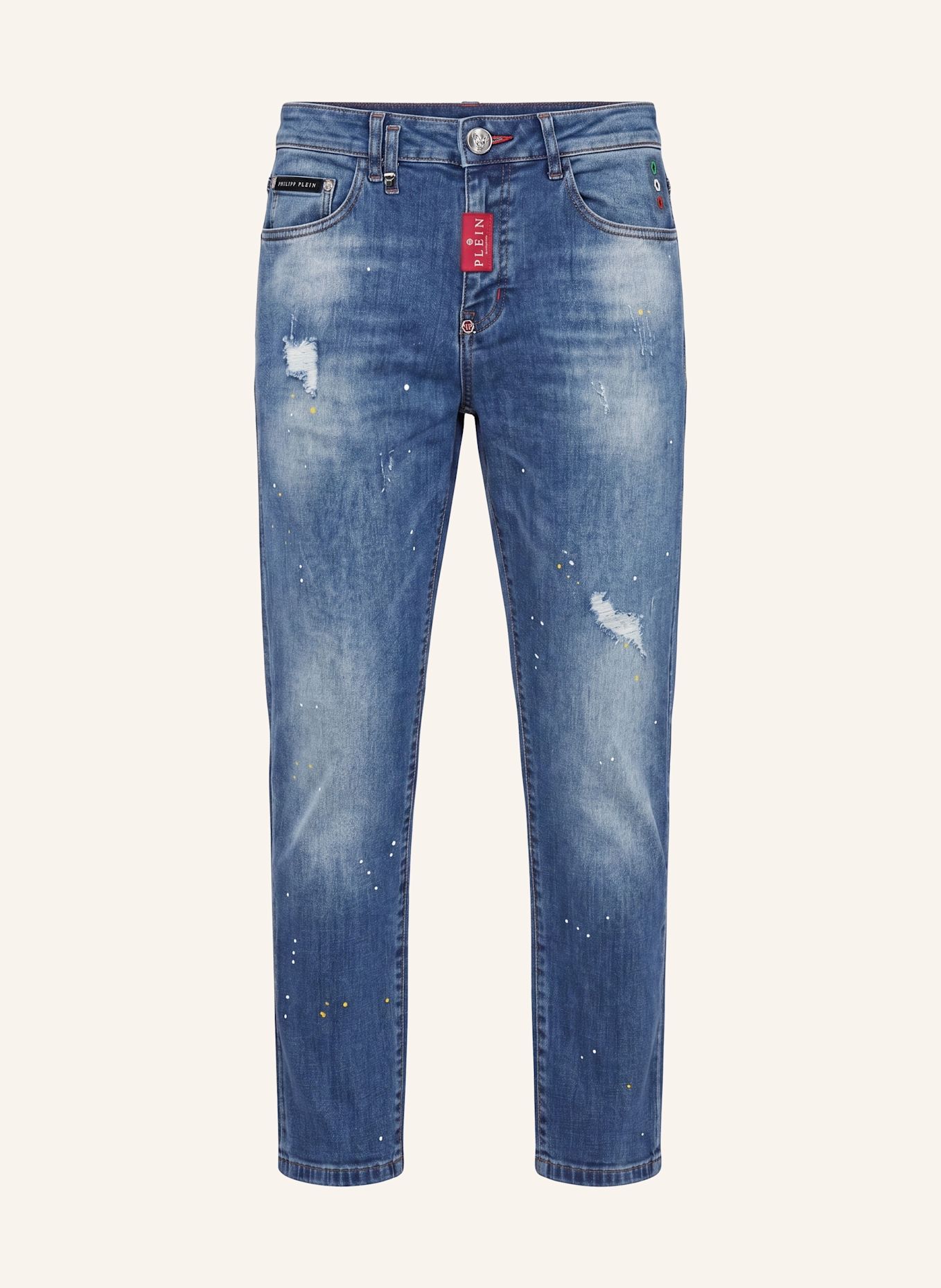 PHILIPP PLEIN Slim-Fit-Jeans BASIC: BLAU