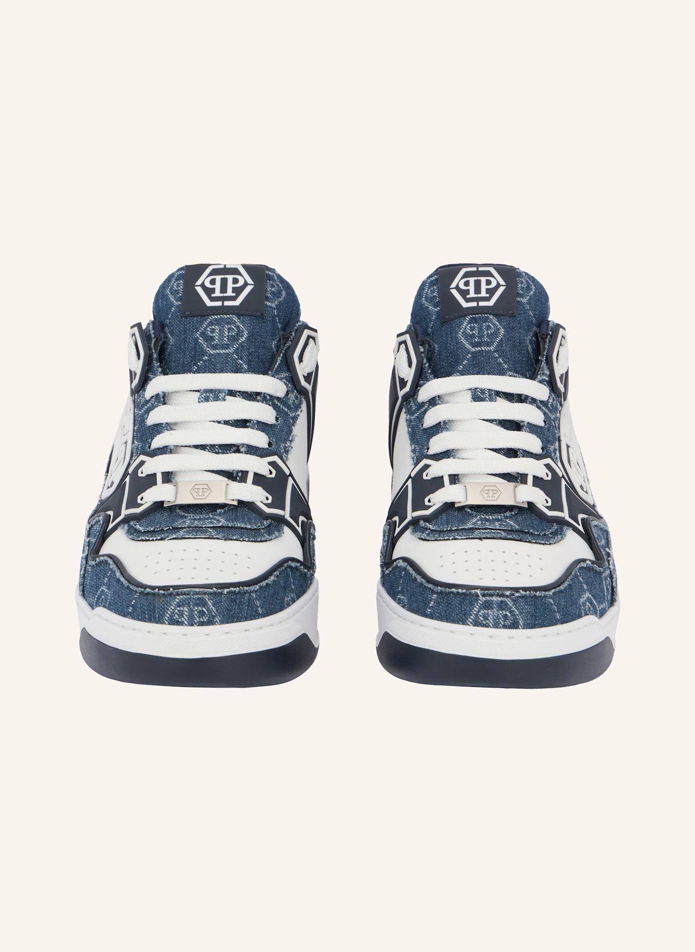 PHILIPP PLEIN Low-Top-Sneaker: DUNKELBLAU