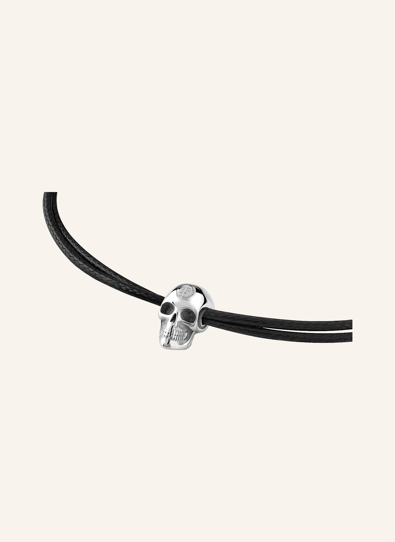 PHILIPP PLEIN Armband SKULL: SCHWARZ