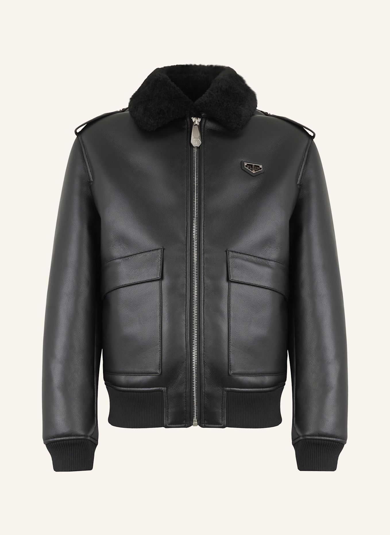 PHILIPP PLEIN Jacke: SCHWARZ