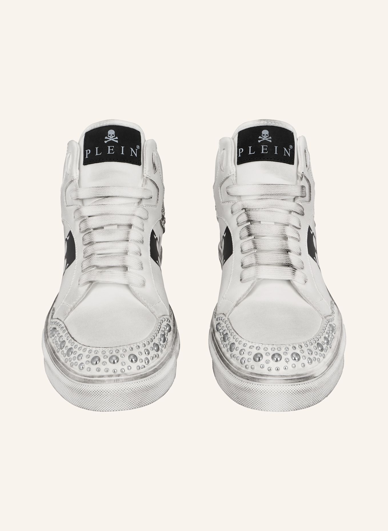 PHILIPP PLEIN High-Top-Sneaker RETROKICKZ: WEISS