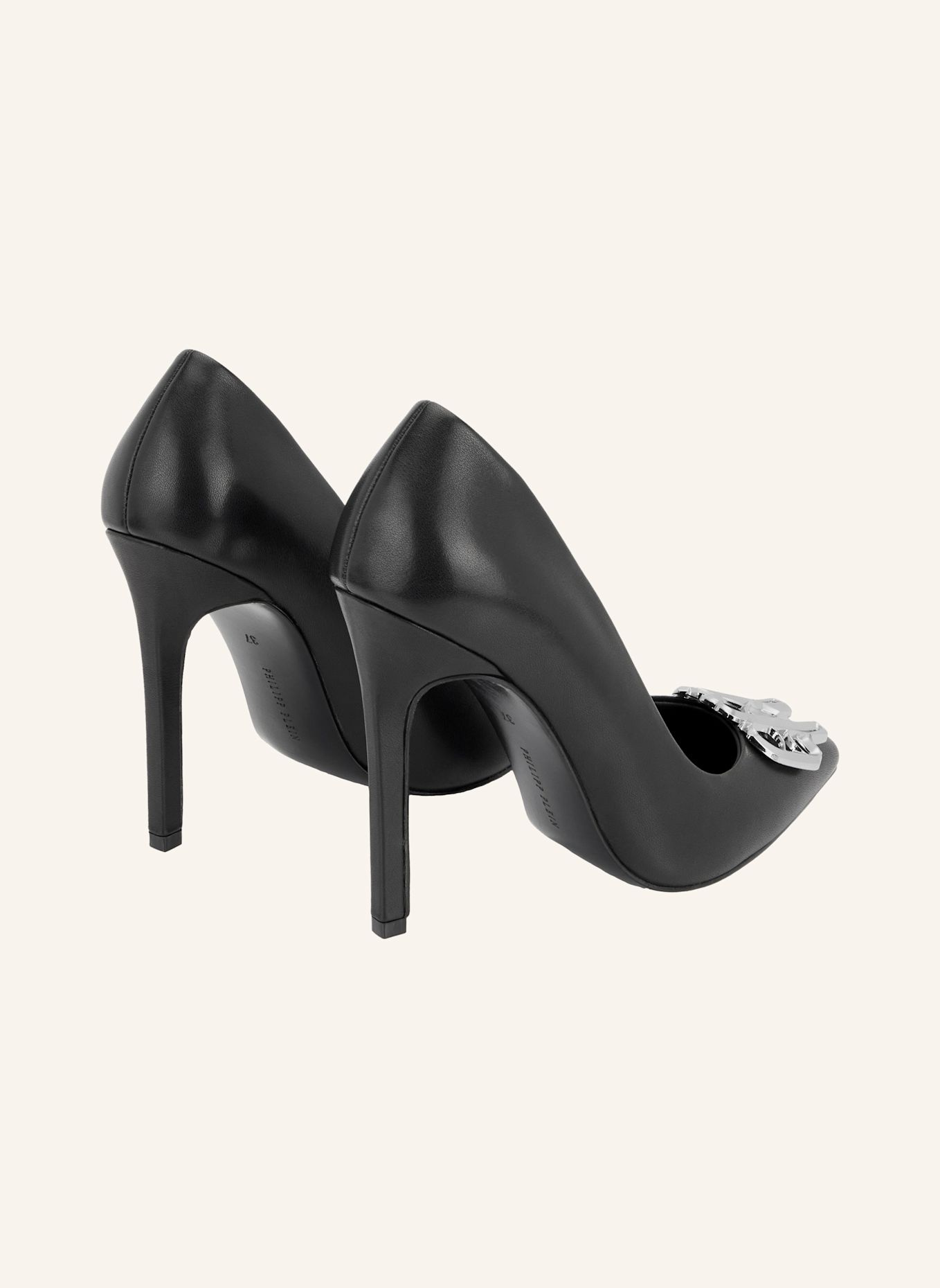 PHILIPP PLEIN Pumps mit hohem Absatz GOTHIC PLEIN: SCHWARZ