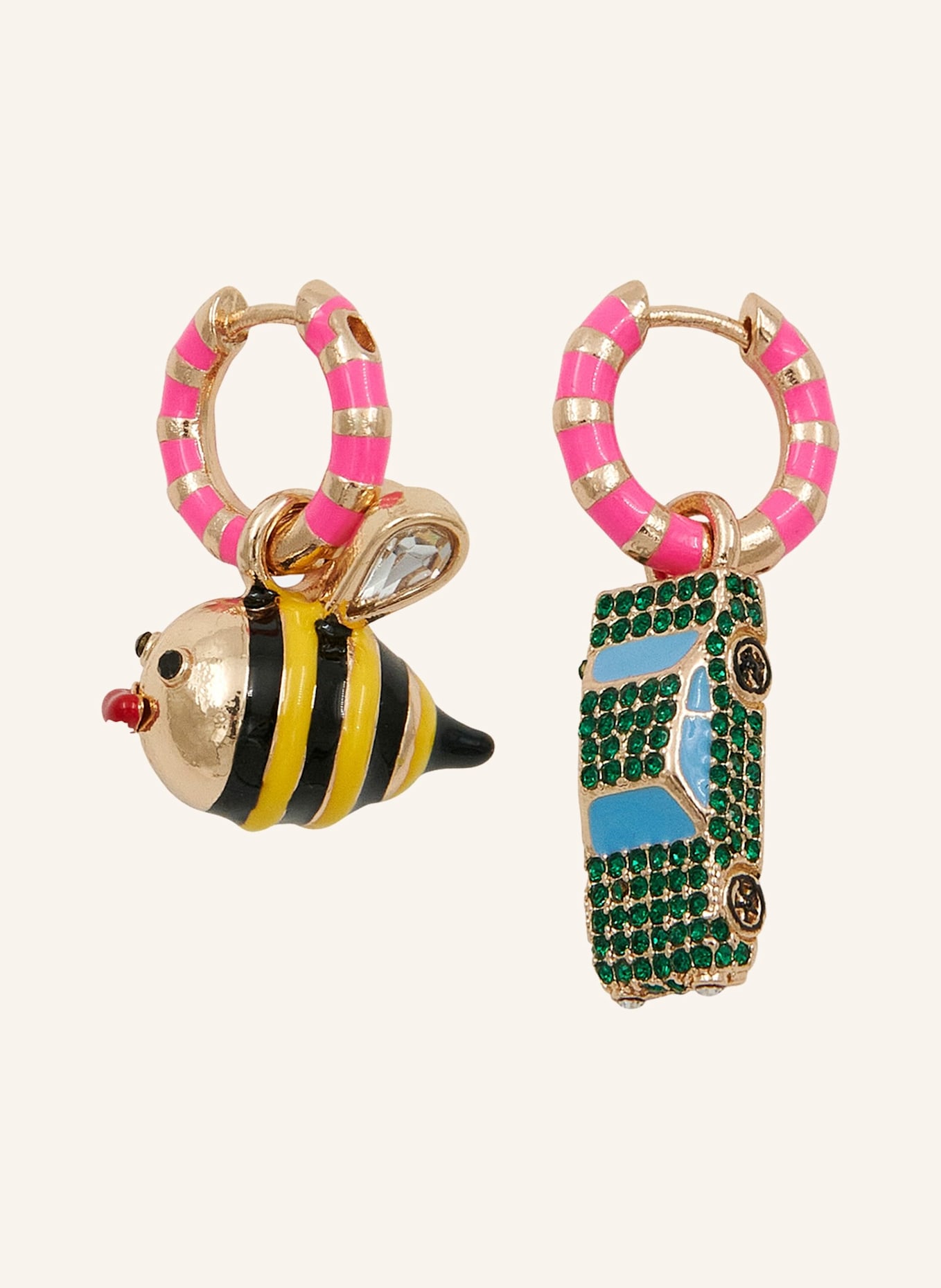 ESSENTIEL ANTWERP Ohrringe ISTRITTI: ROSA/ GOLD