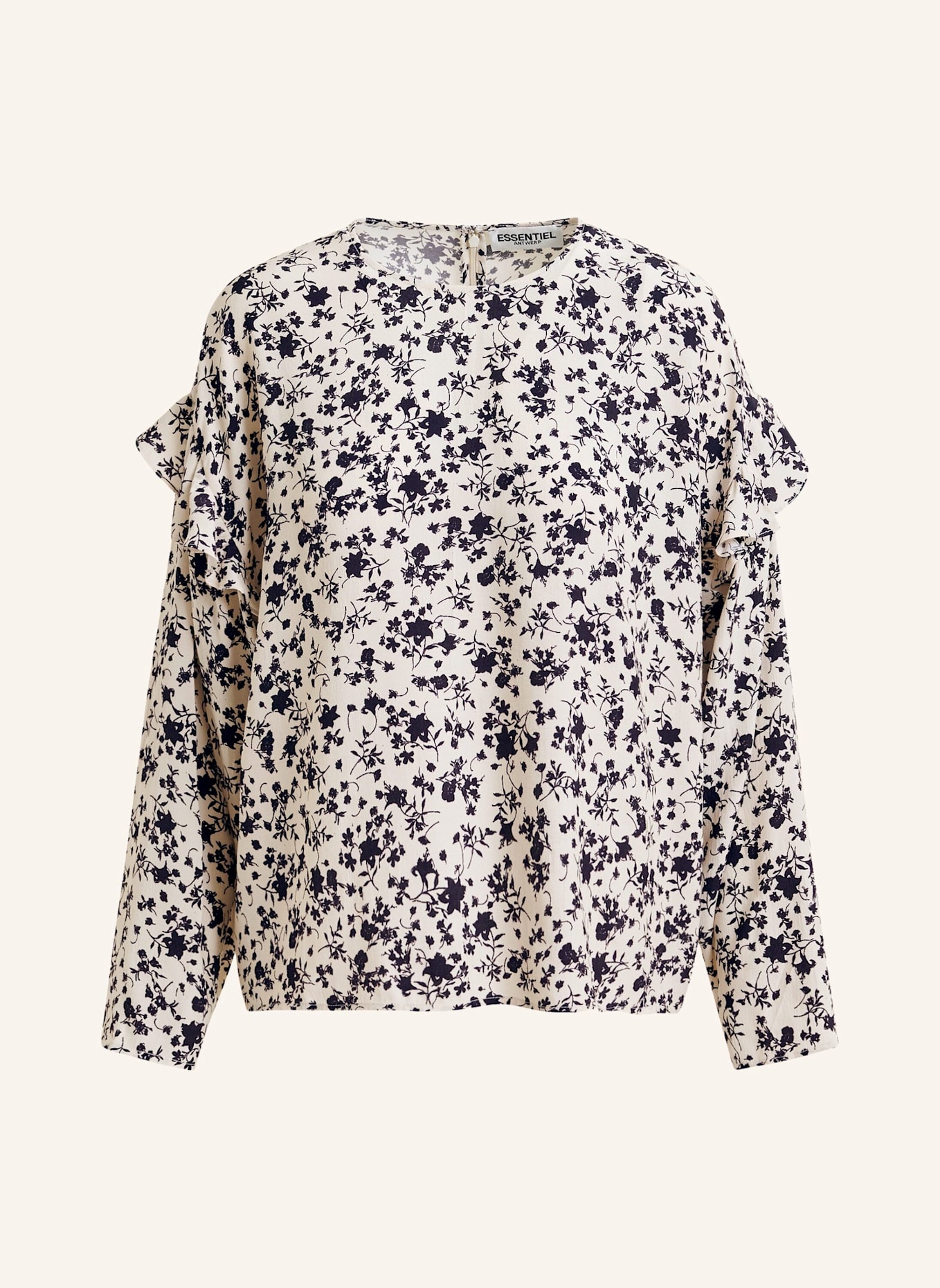 ESSENTIEL ANTWERP Oberteil ISOLDE: SCHWARZ/ WEISS