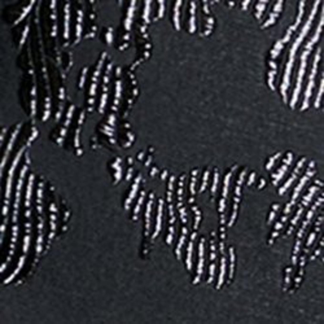 ESSENTIEL ANTWERP T-shirt IMORTAL: SCHWARZ/ SILBER