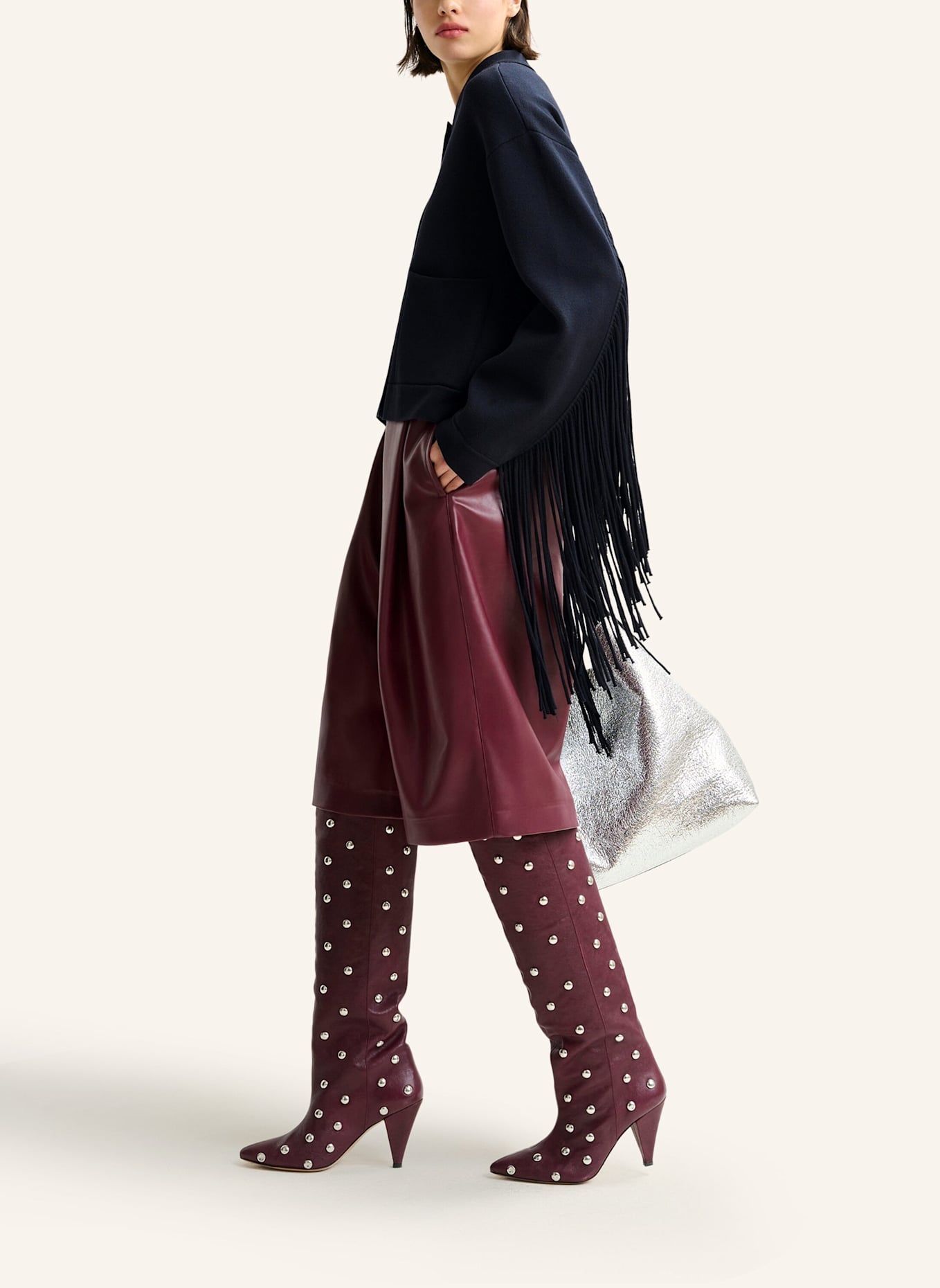 ESSENTIEL ANTWERP Strickjacke ISTERN: BLAU