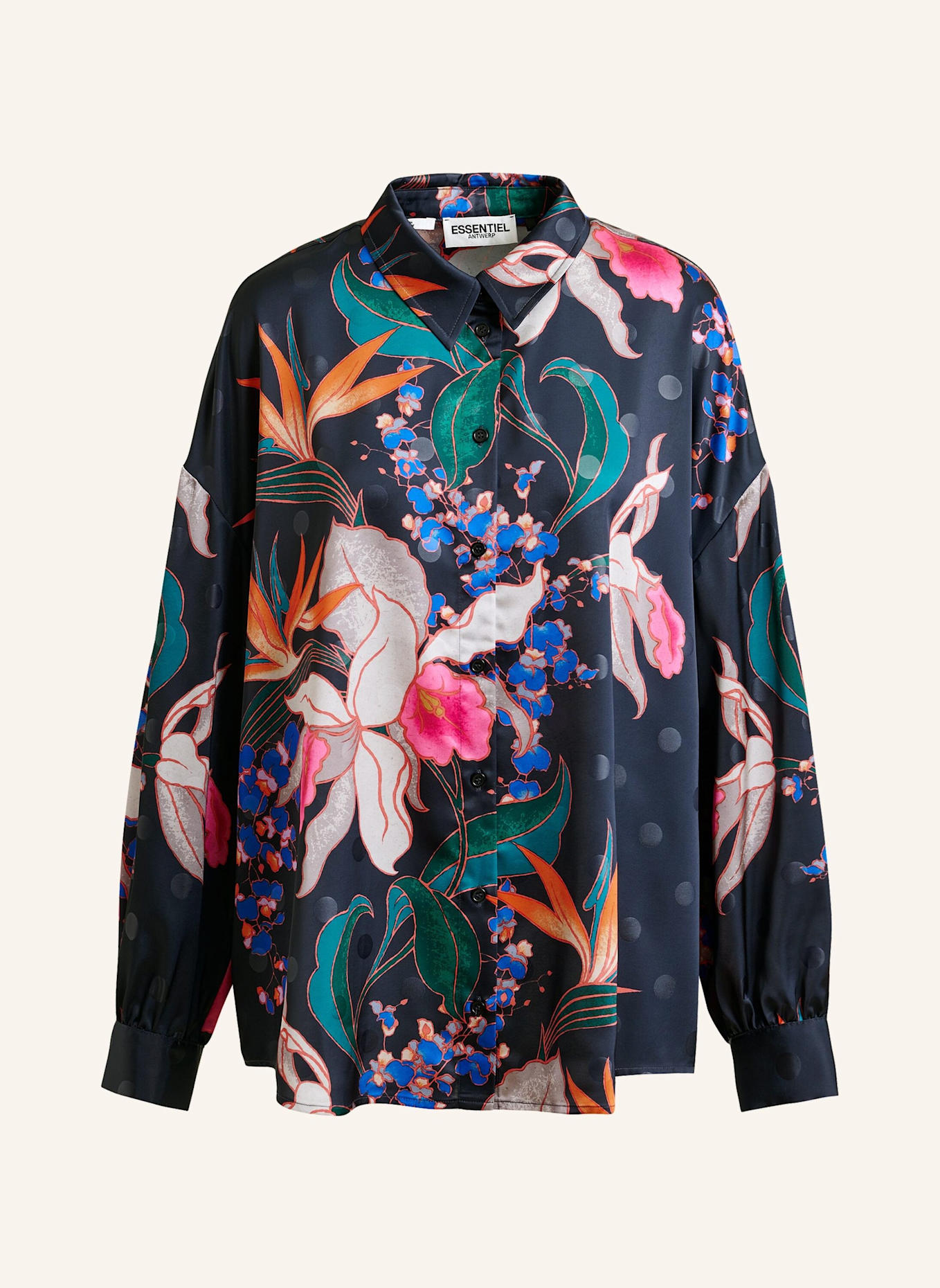 ESSENTIEL ANTWERP Hemd ILOL: SCHWARZ